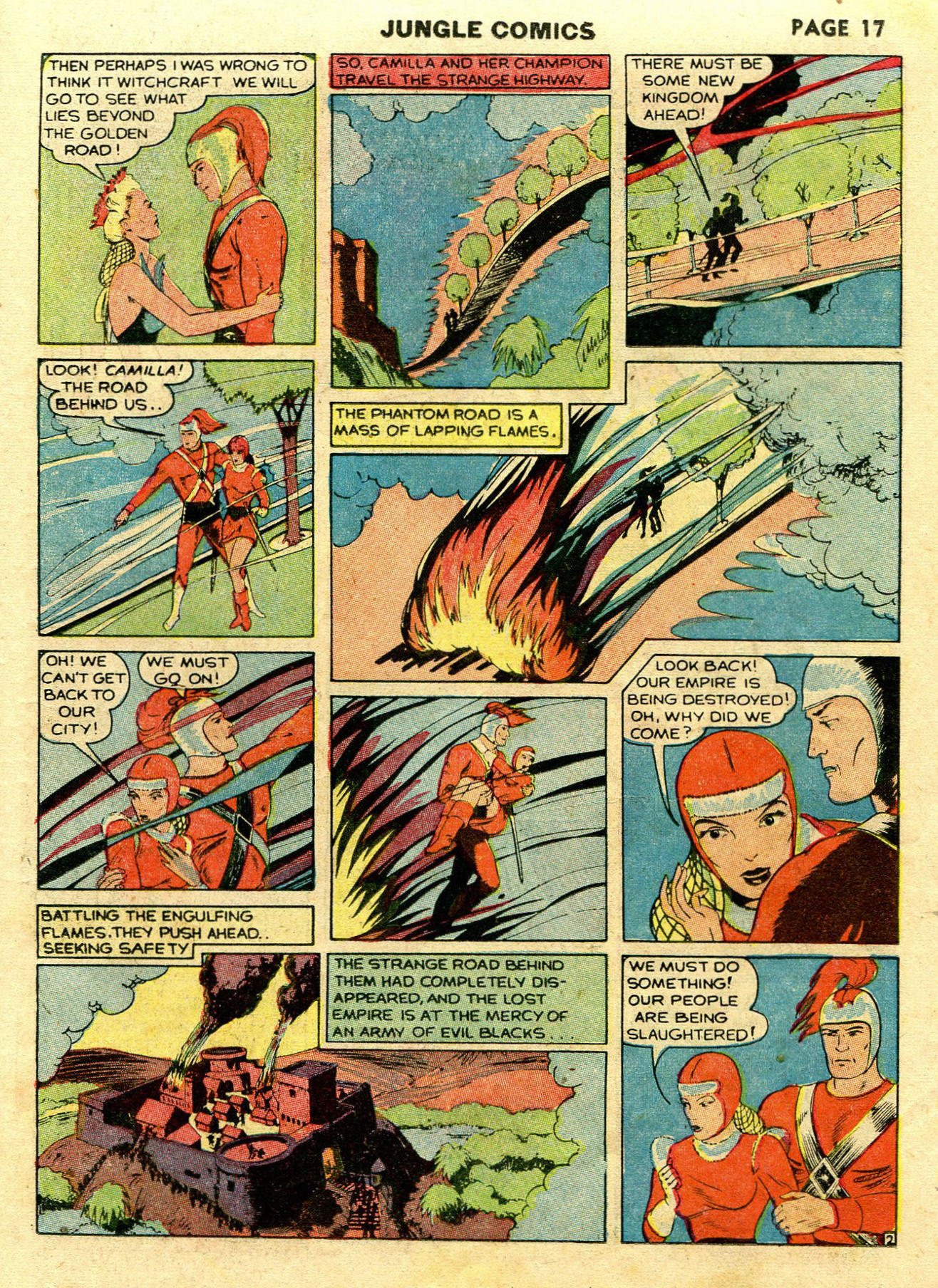 Read online Jungle Comics comic -  Issue #14 - 19