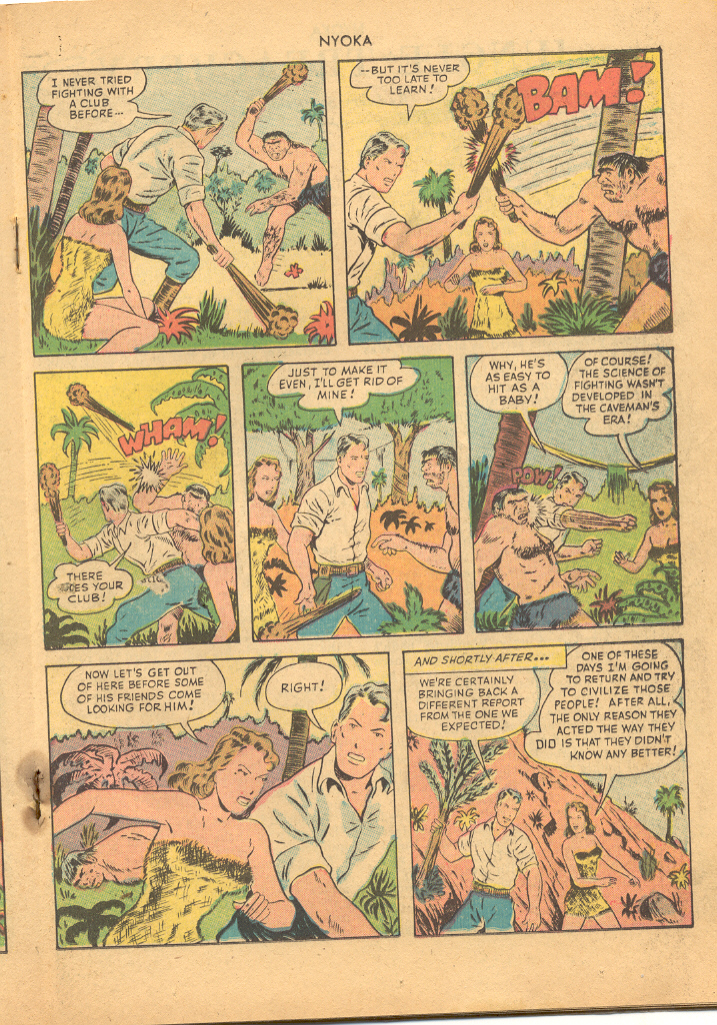 Read online Nyoka the Jungle Girl (1945) comic -  Issue #29 - 27