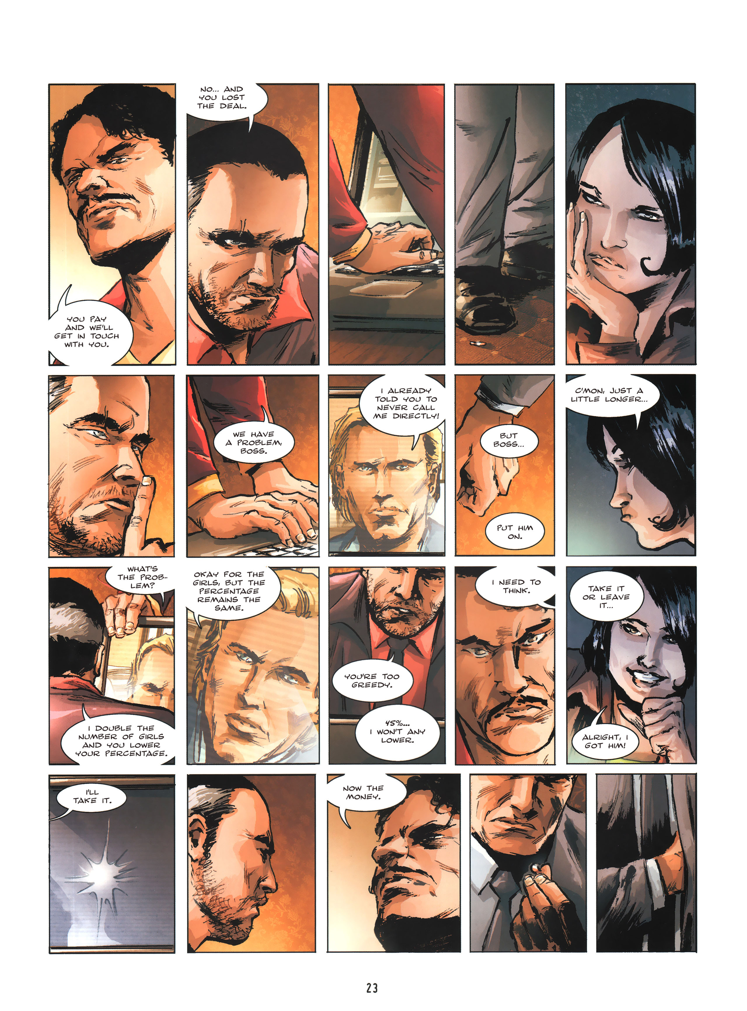 Read online Firewall comic -  Issue #1 - 24