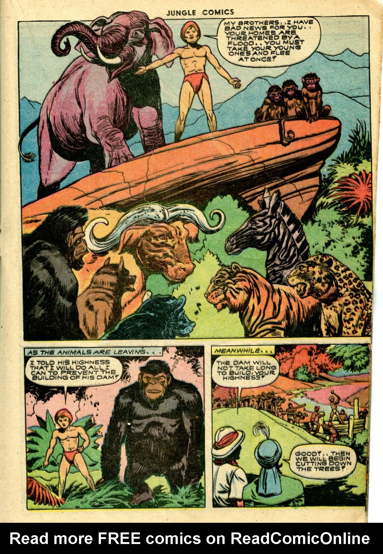 Read online Jungle Comics comic -  Issue #45 - 31