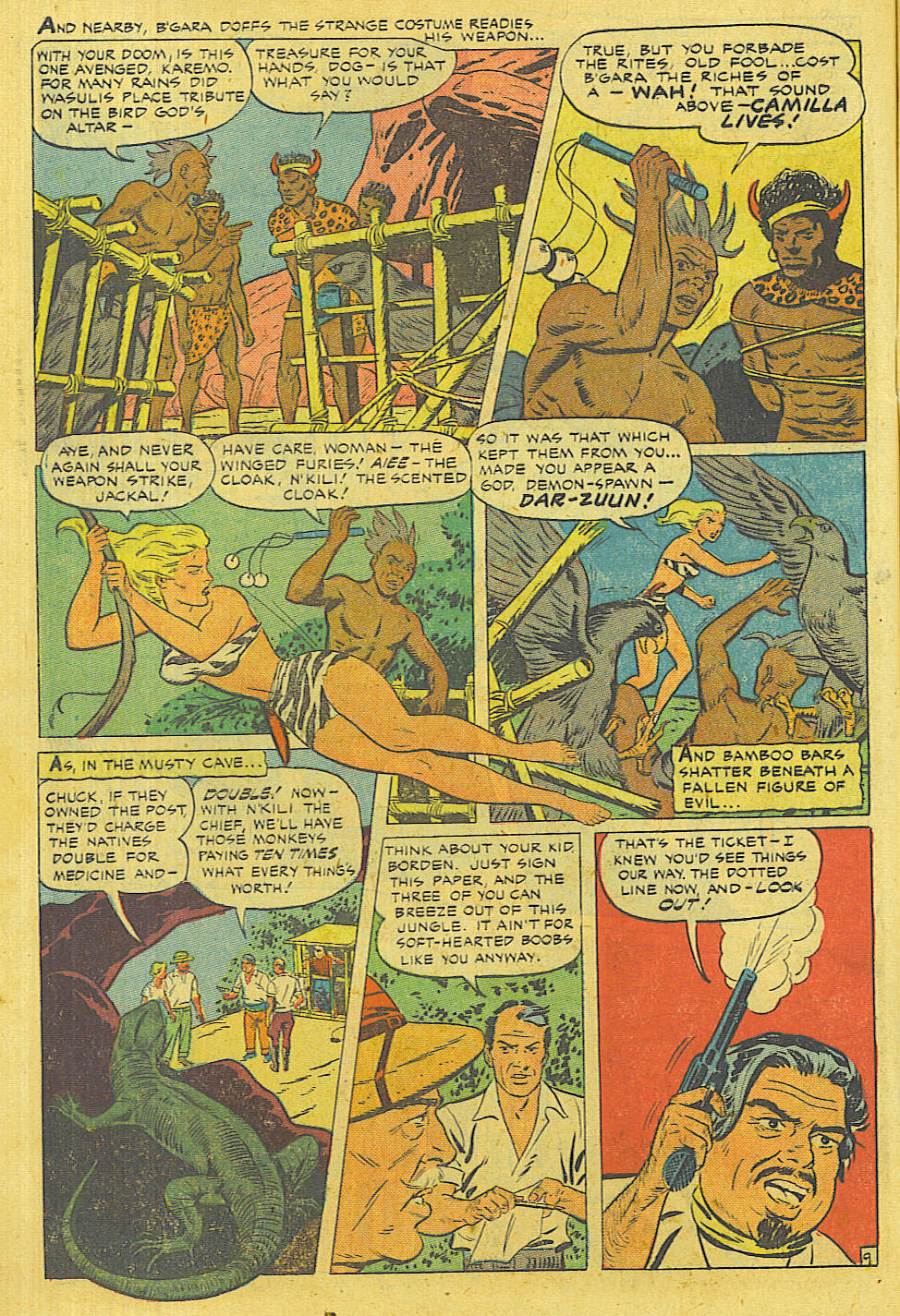 Read online Jungle Comics comic -  Issue #134 - 50