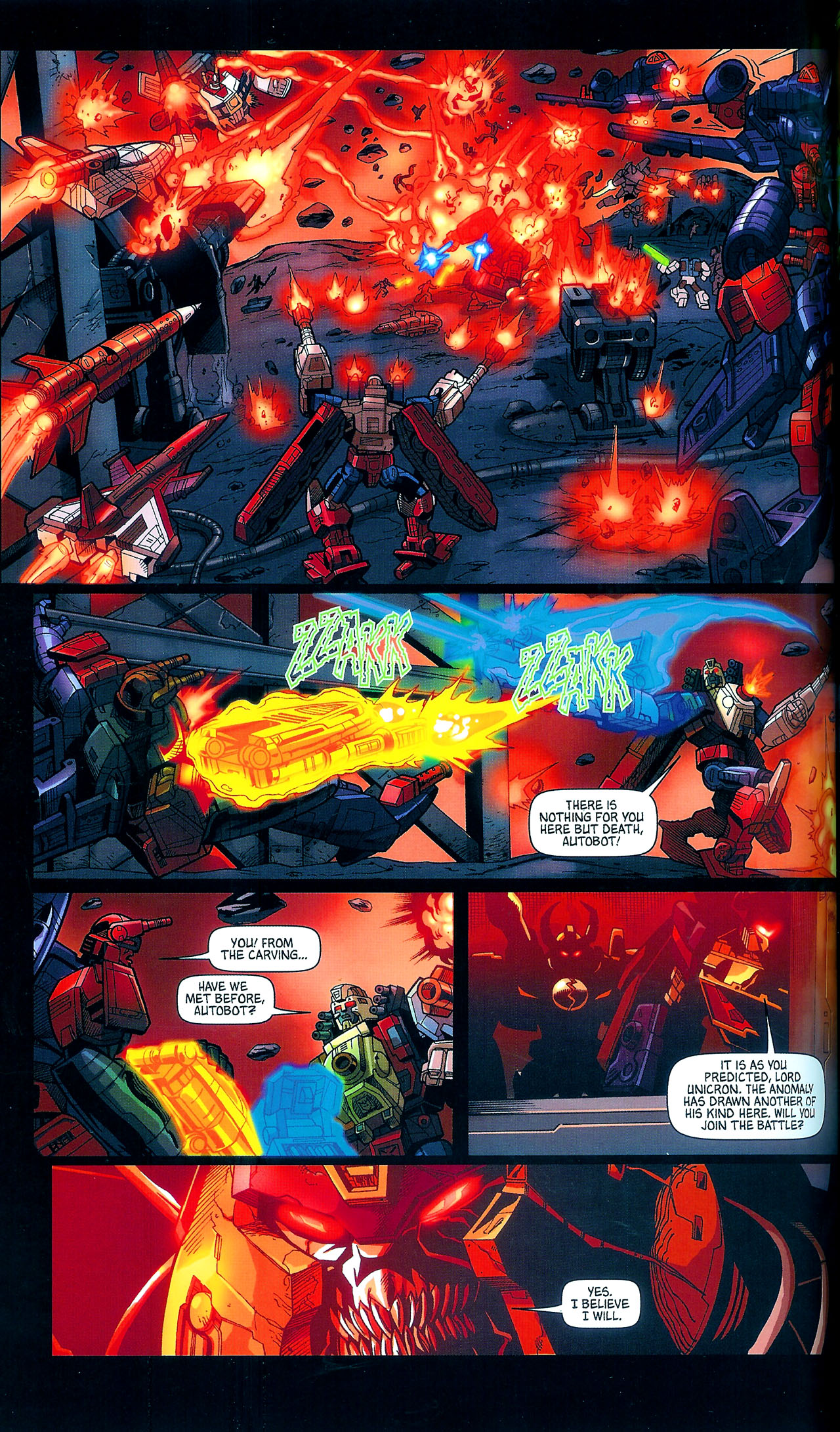 Read online Transformers: Cybertron: Balancing Act comic -  Issue # TPB - 65