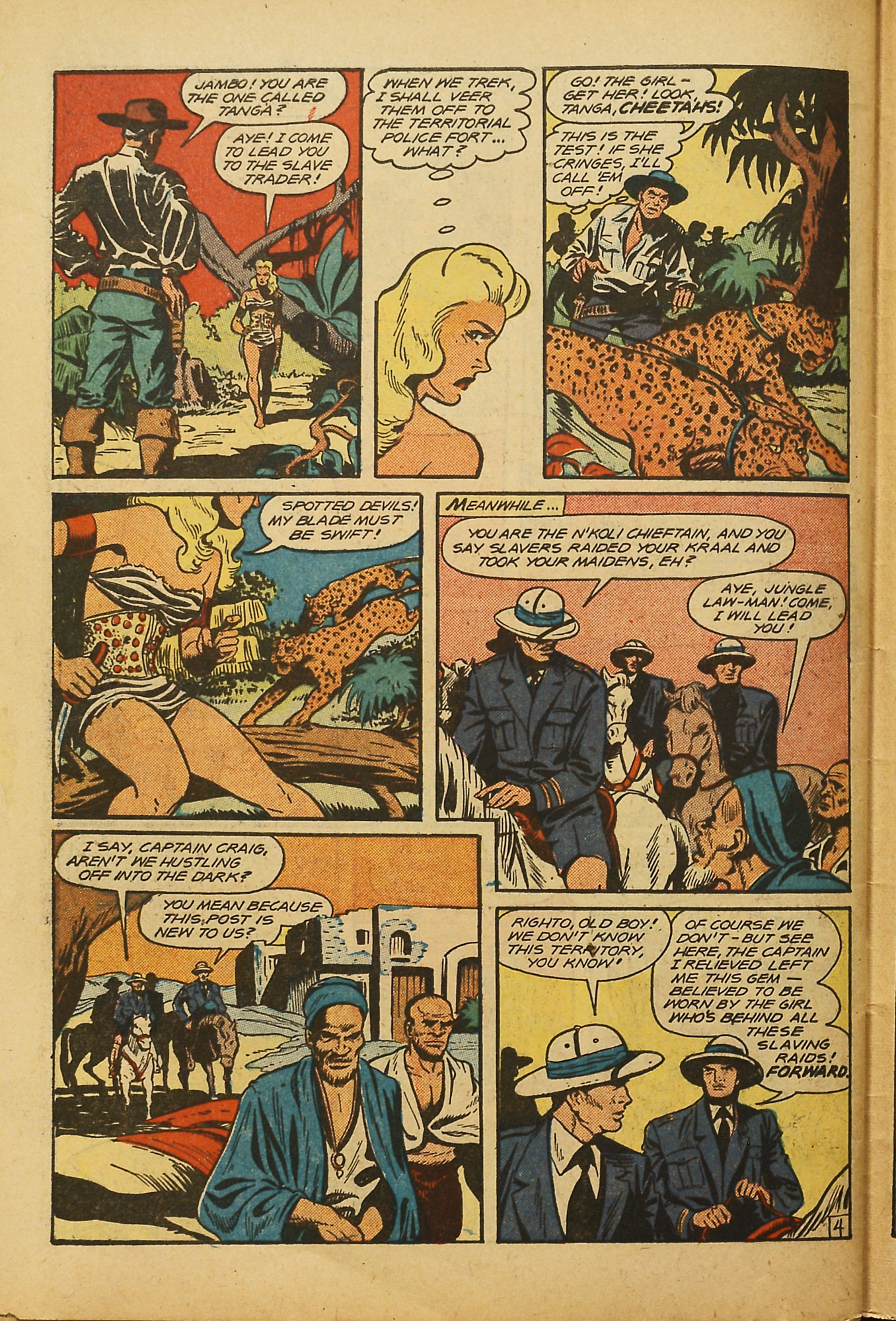Read online Jungle Comics comic -  Issue #101 - 46