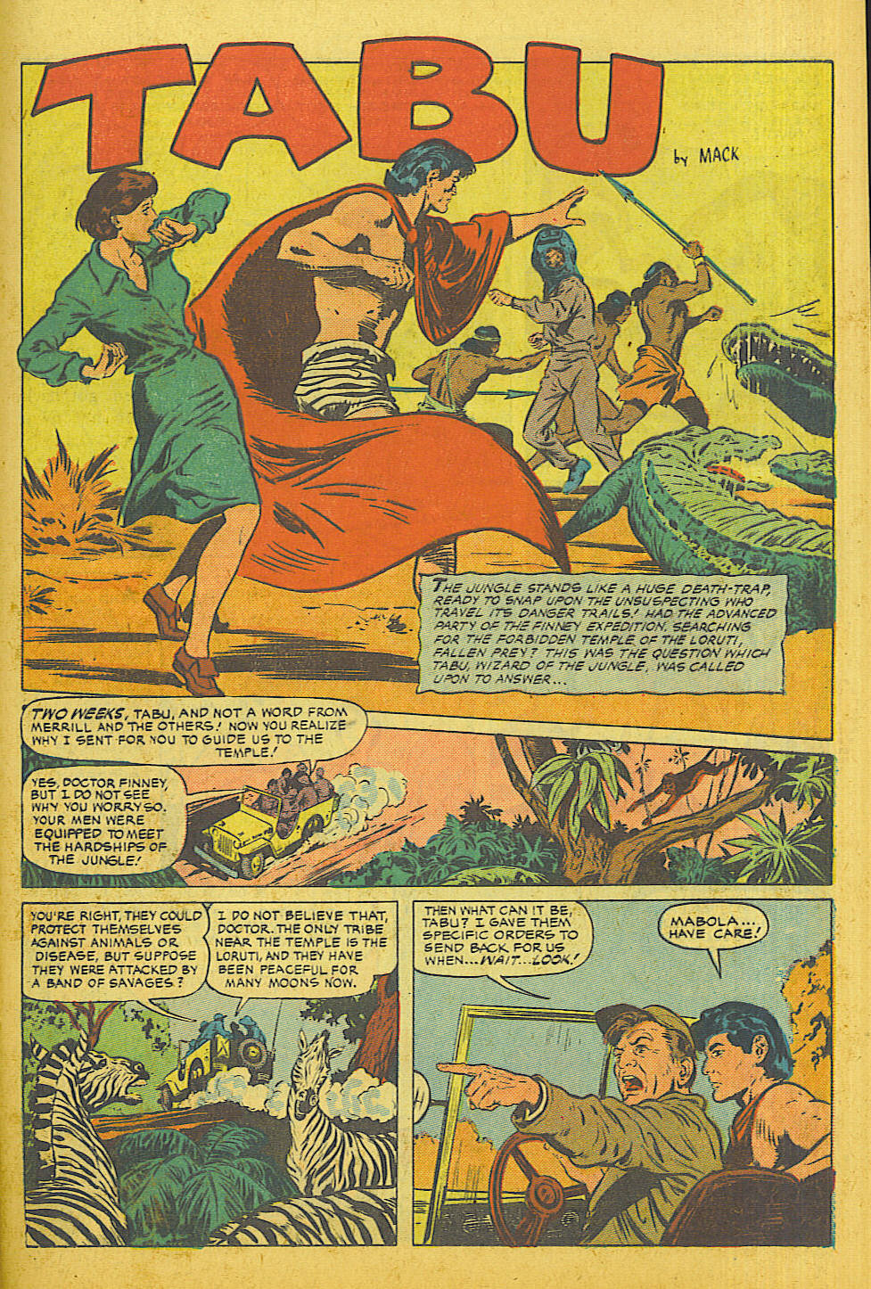 Read online Jungle Comics comic -  Issue #129 - 35
