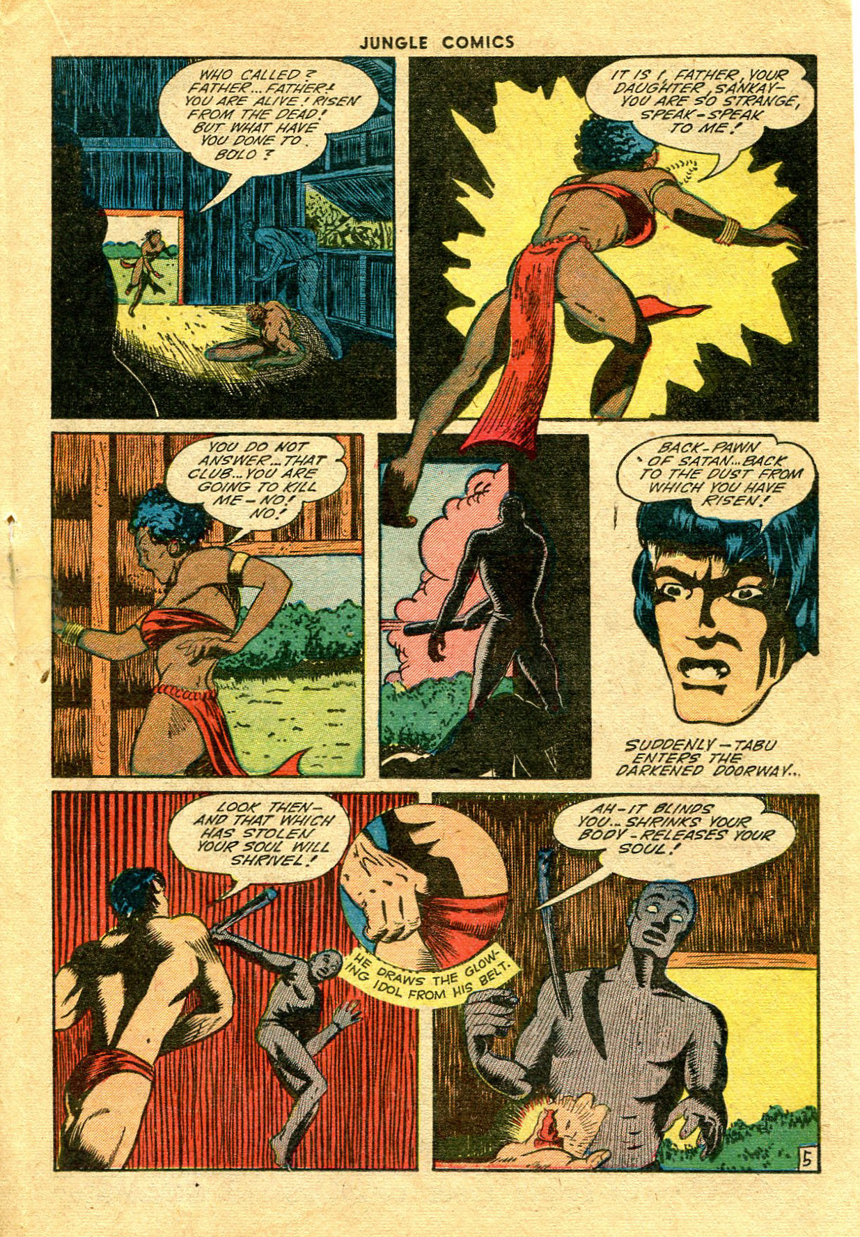 Read online Jungle Comics comic -  Issue #59 - 28