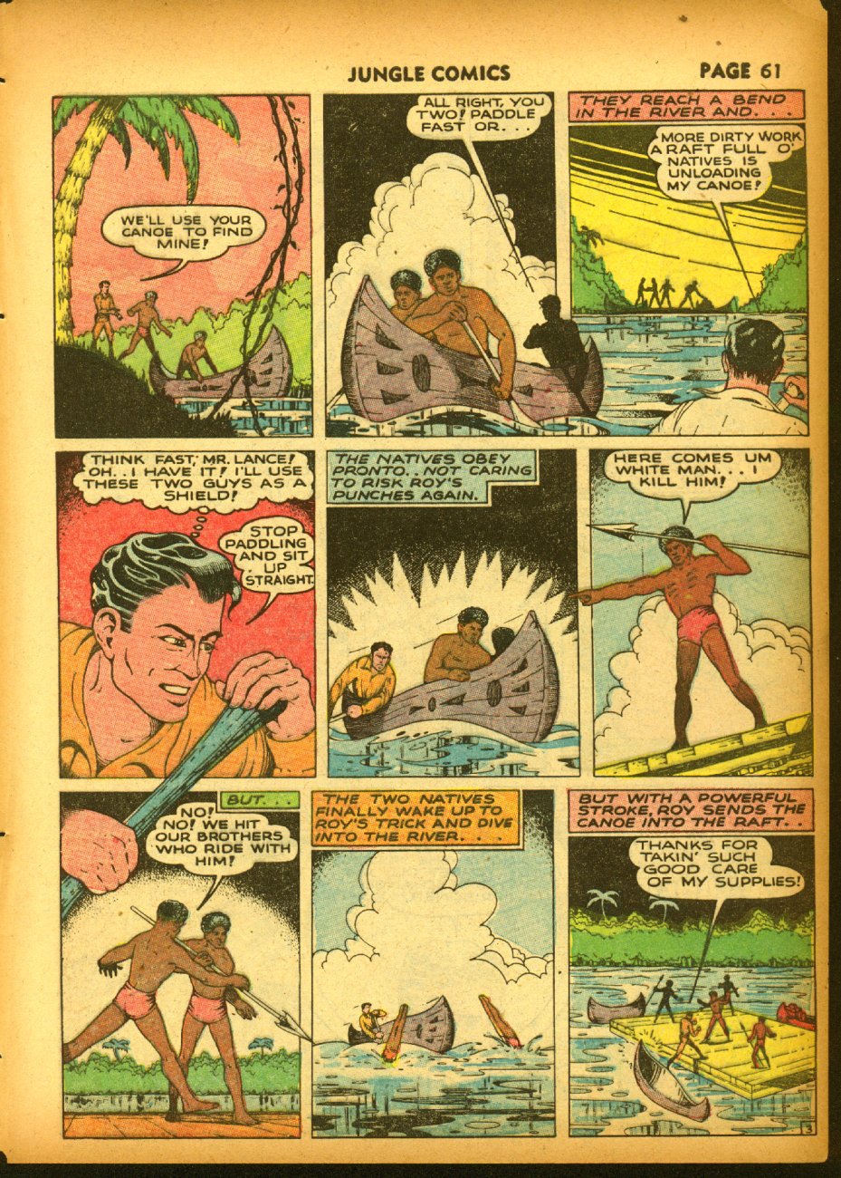 Read online Jungle Comics comic -  Issue #19 - 63
