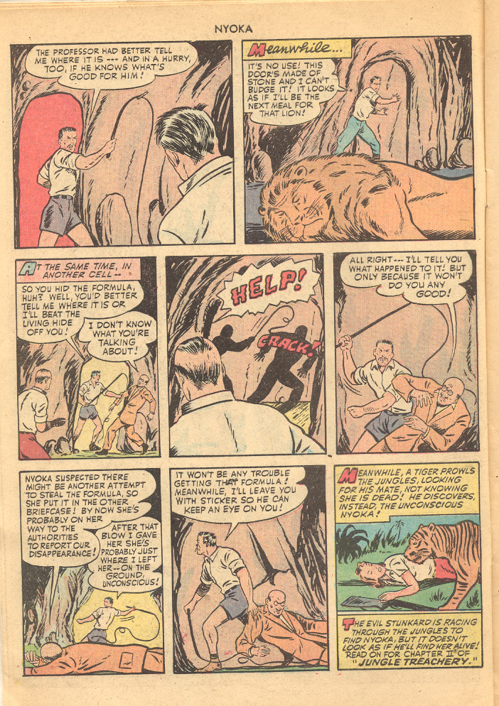 Read online Nyoka the Jungle Girl (1945) comic -  Issue #32 - 10