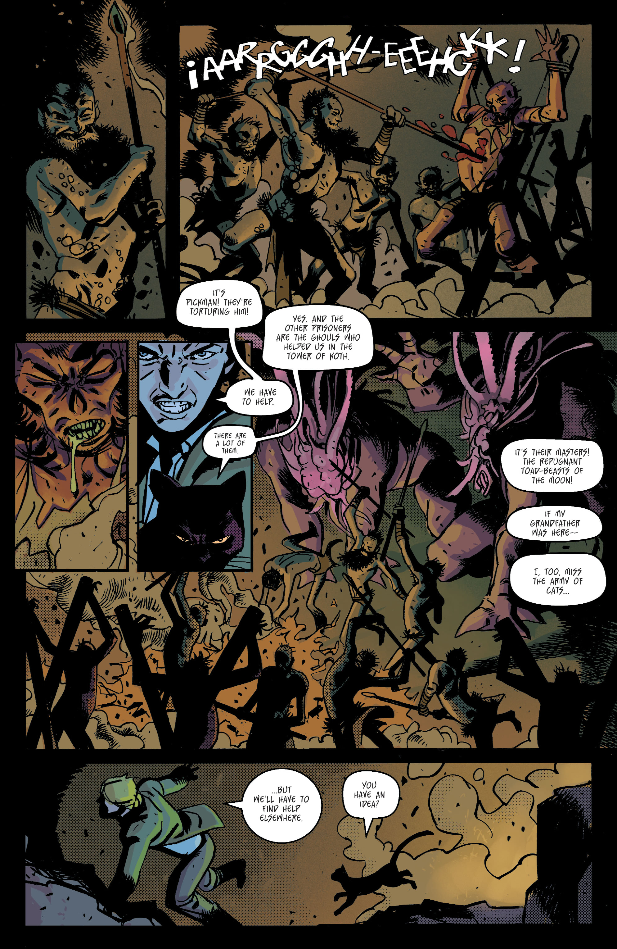 Read online Lovecraft Unknown Kadath comic -  Issue #7 - 9