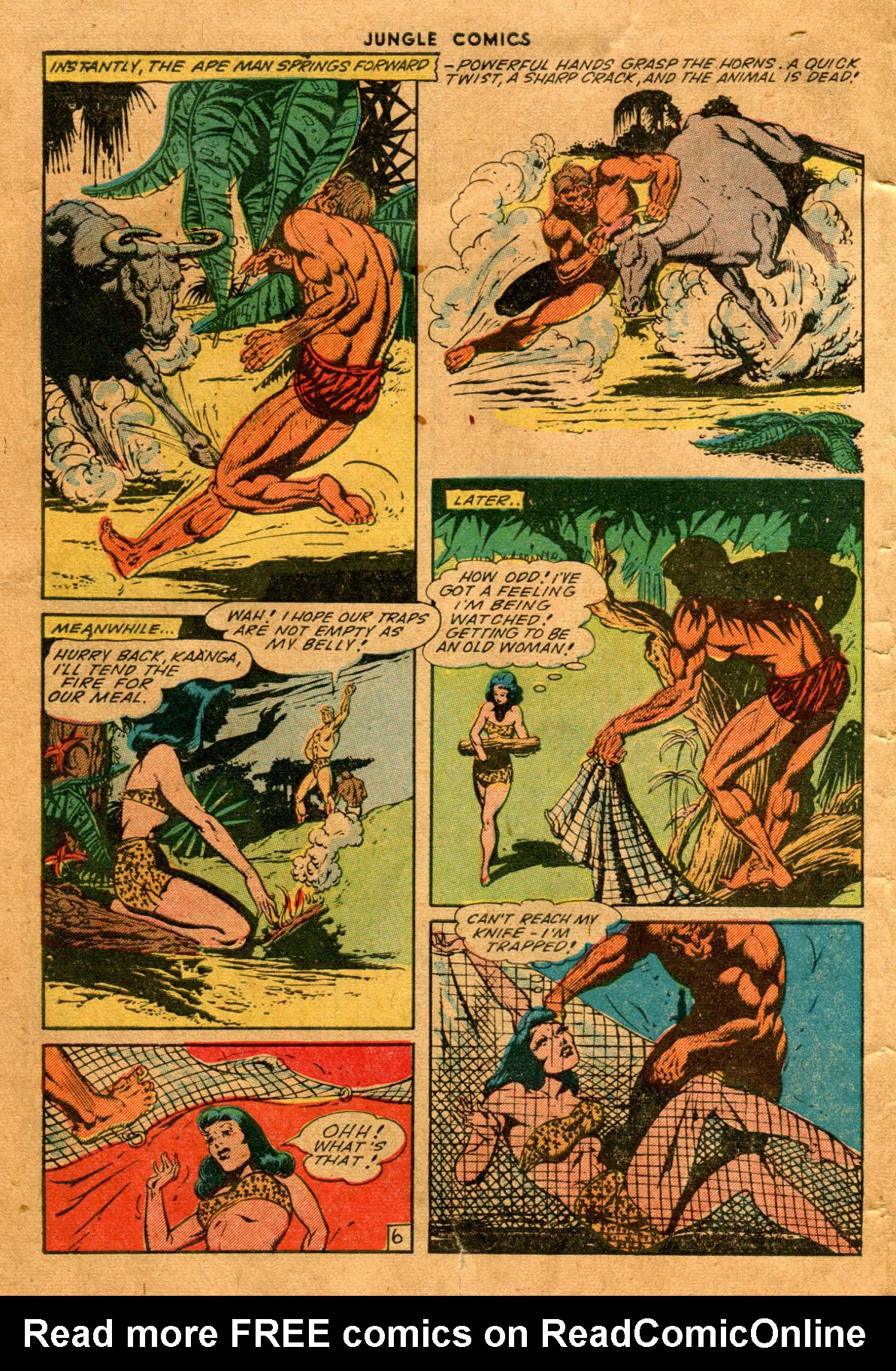 Read online Jungle Comics comic -  Issue #60 - 9