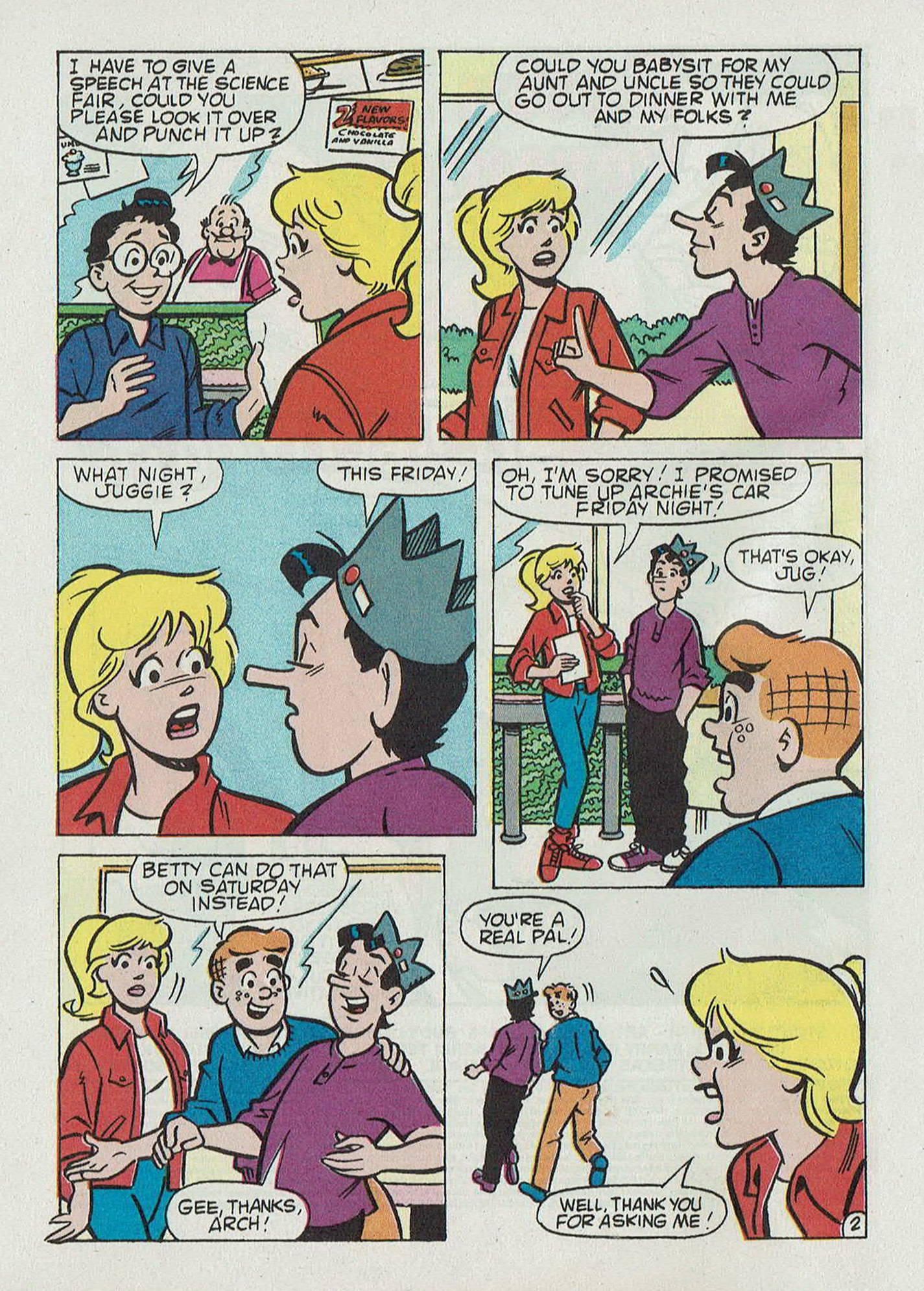 Read online Betty and Veronica Digest Magazine comic -  Issue #59 - 4