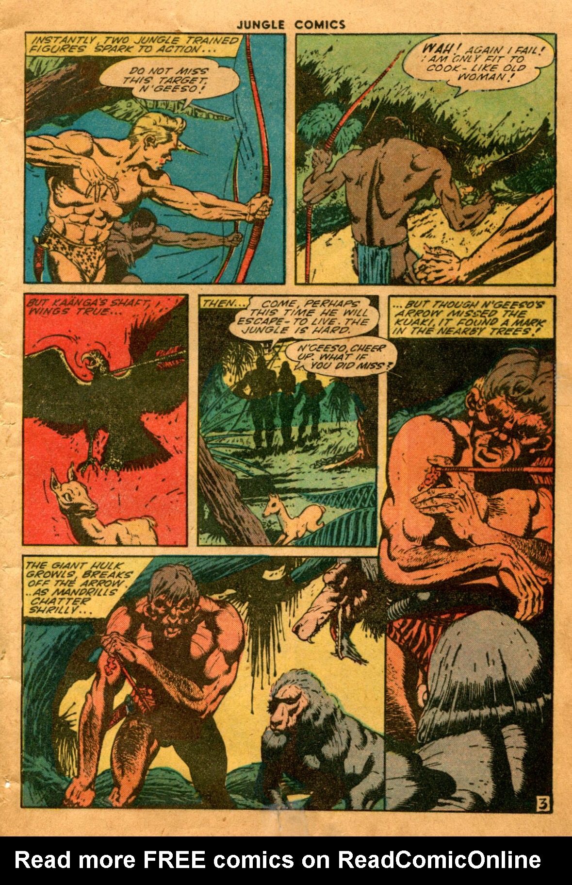 Read online Jungle Comics comic -  Issue #60 - 6