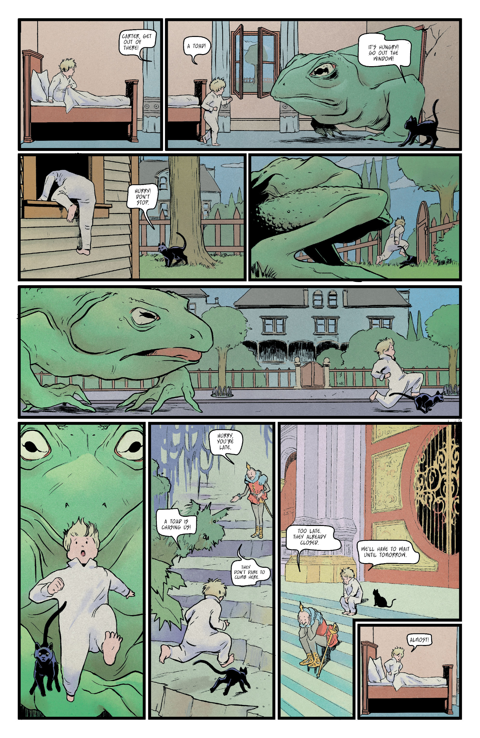 Read online Lovecraft Unknown Kadath comic -  Issue #7 - 3