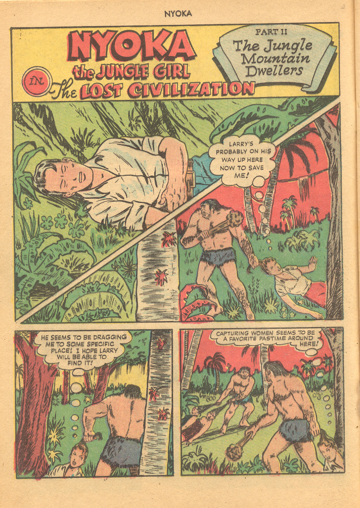Read online Nyoka the Jungle Girl (1945) comic -  Issue #29 - 12