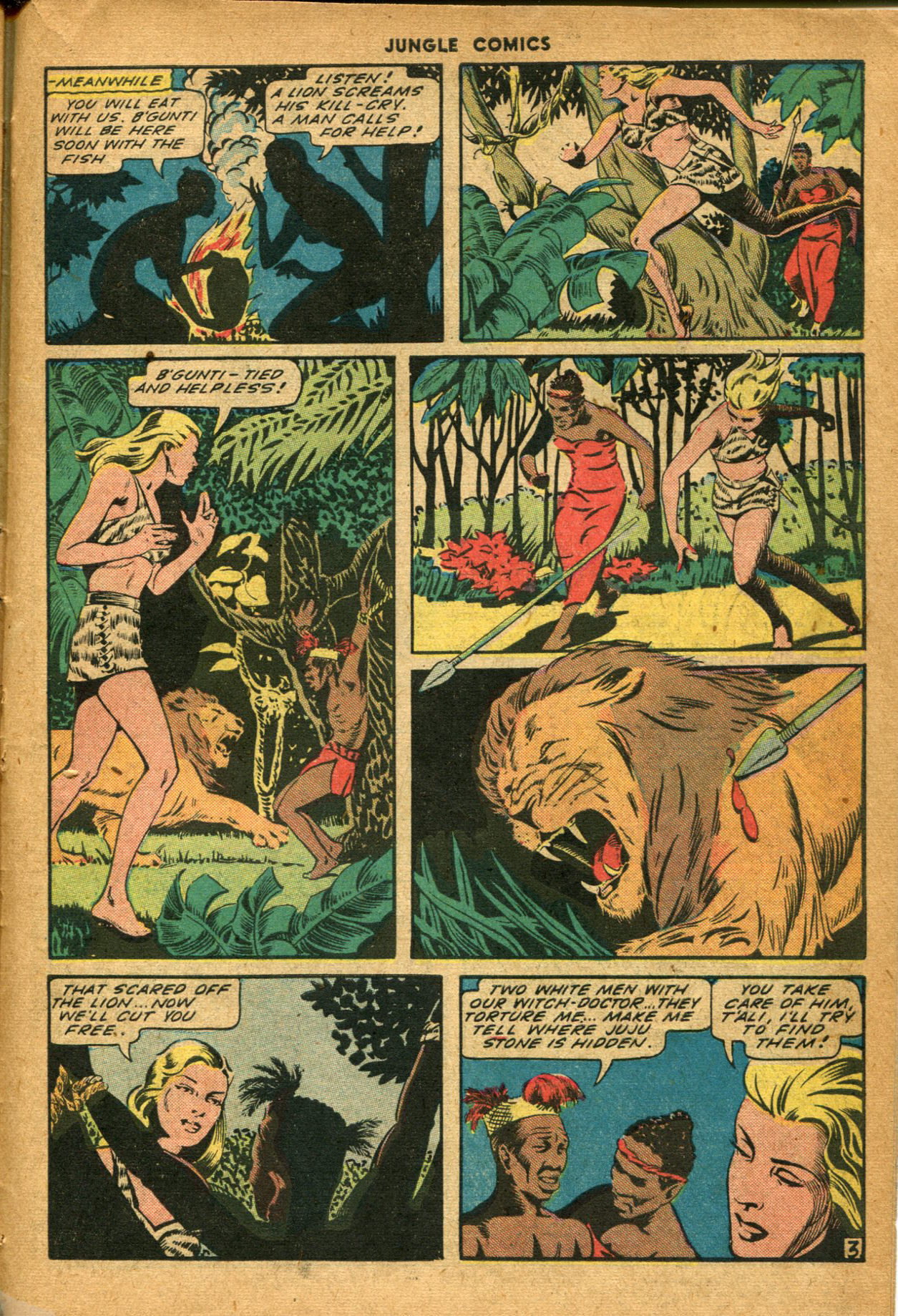 Read online Jungle Comics comic -  Issue #61 - 45