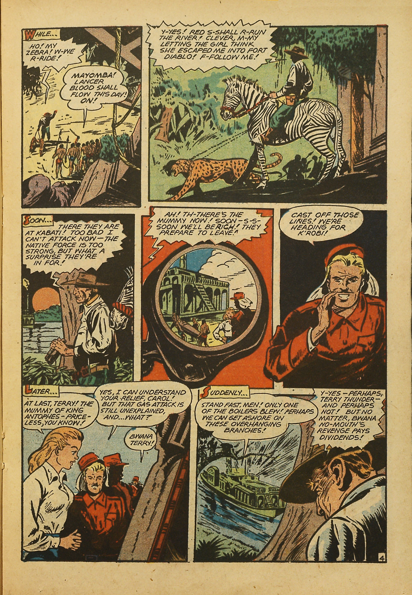Read online Jungle Comics comic -  Issue #101 - 25