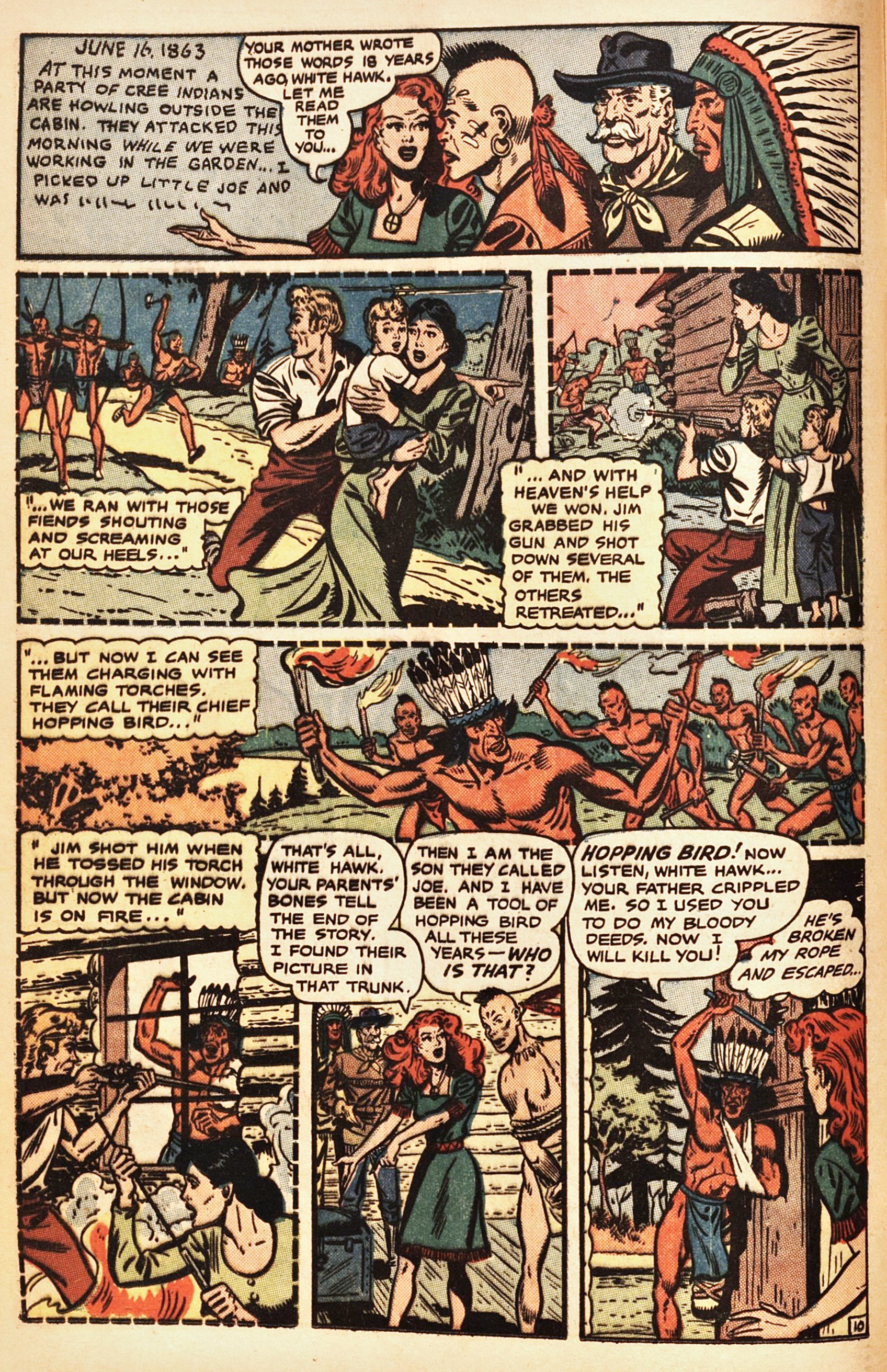 Read online Firehair (1951) comic -  Issue #7 - 12