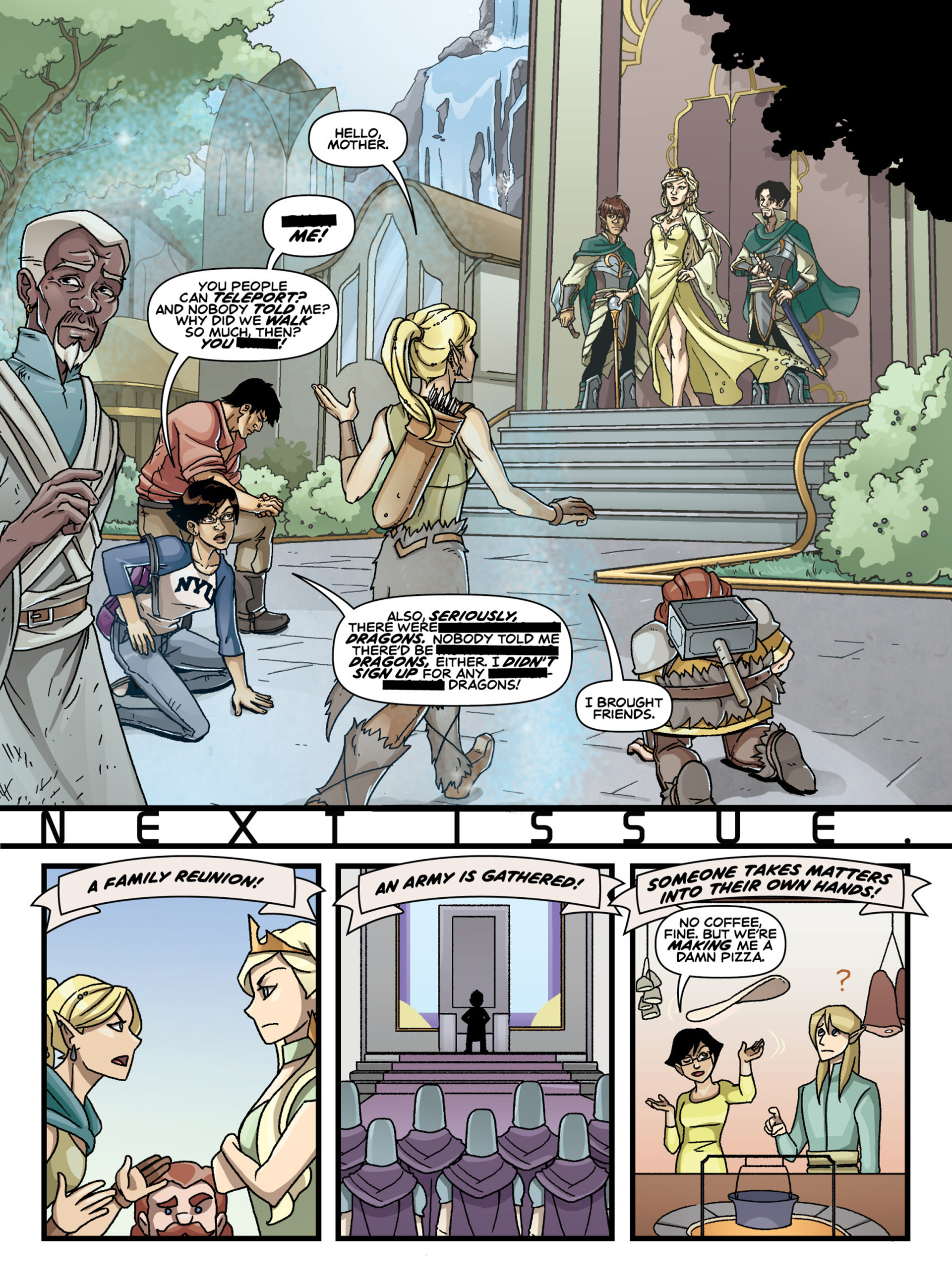 Read online Wander: Olive Hopkins and the Ninth Kingdom comic -  Issue #4 - 19