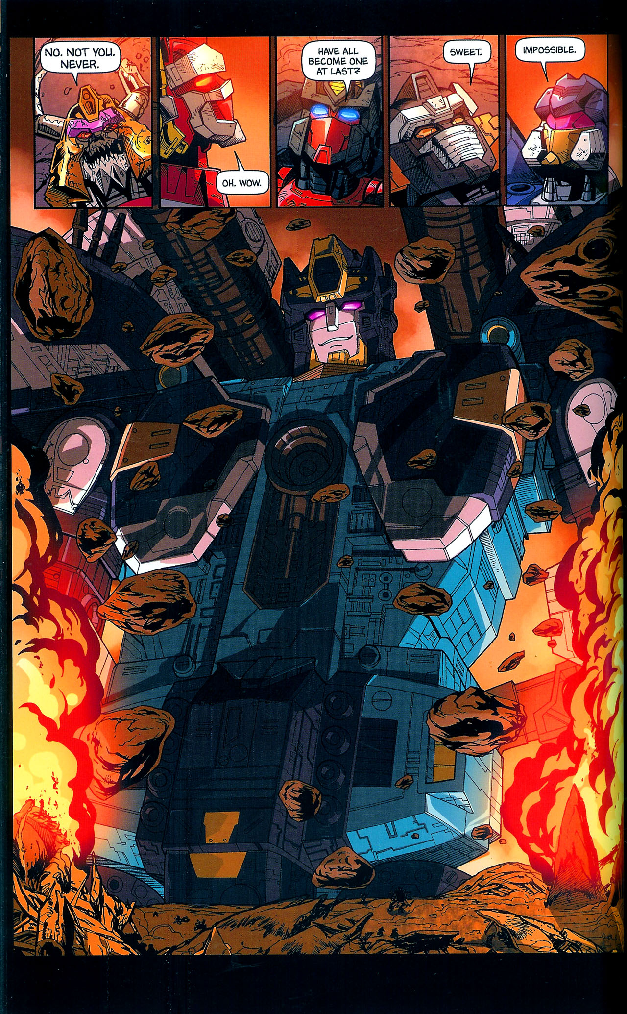 Read online Transformers: Cybertron: Balancing Act comic -  Issue # TPB - 74