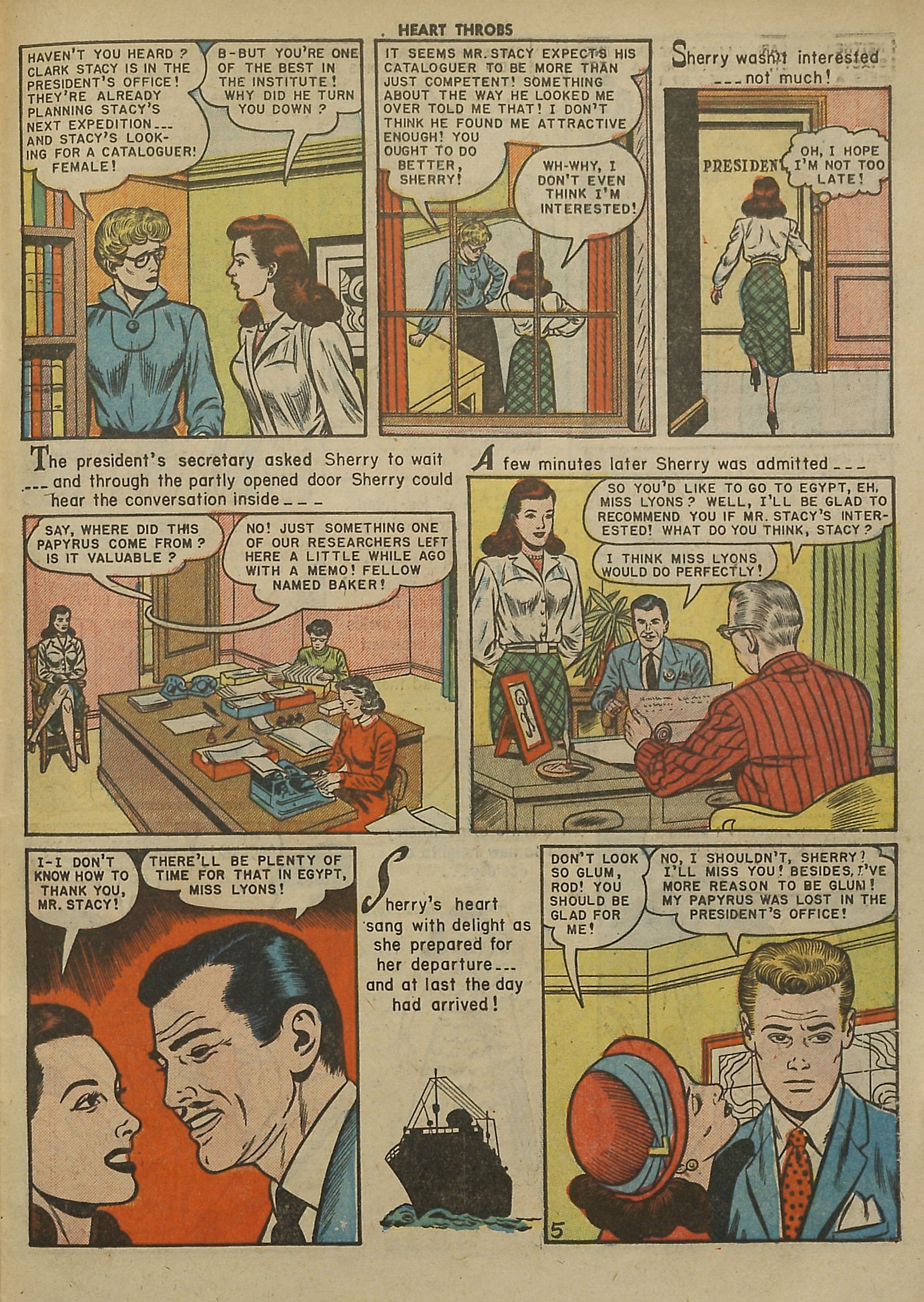 Read online Heart Throbs comic -  Issue #8 - 43