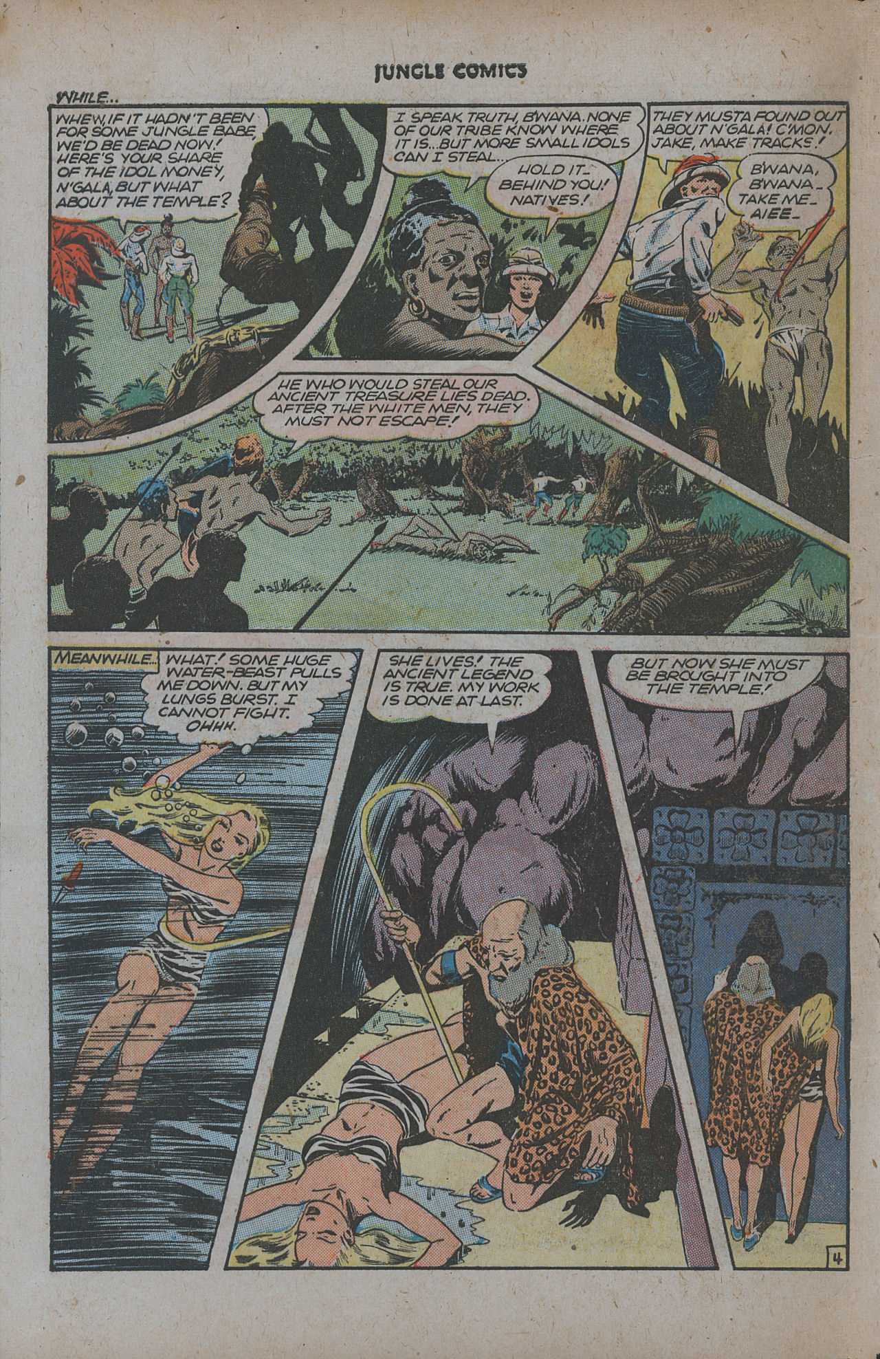 Read online Jungle Comics comic -  Issue #77 - 46