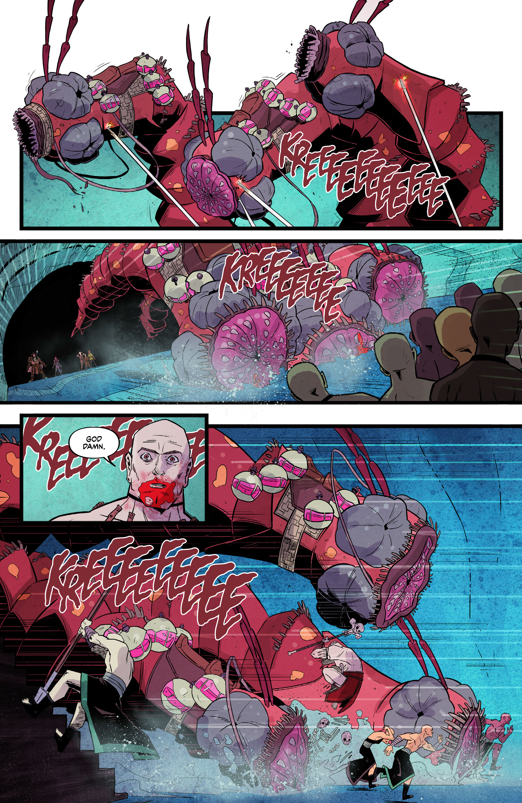Read online Godfell comic -  Issue #2 - 22