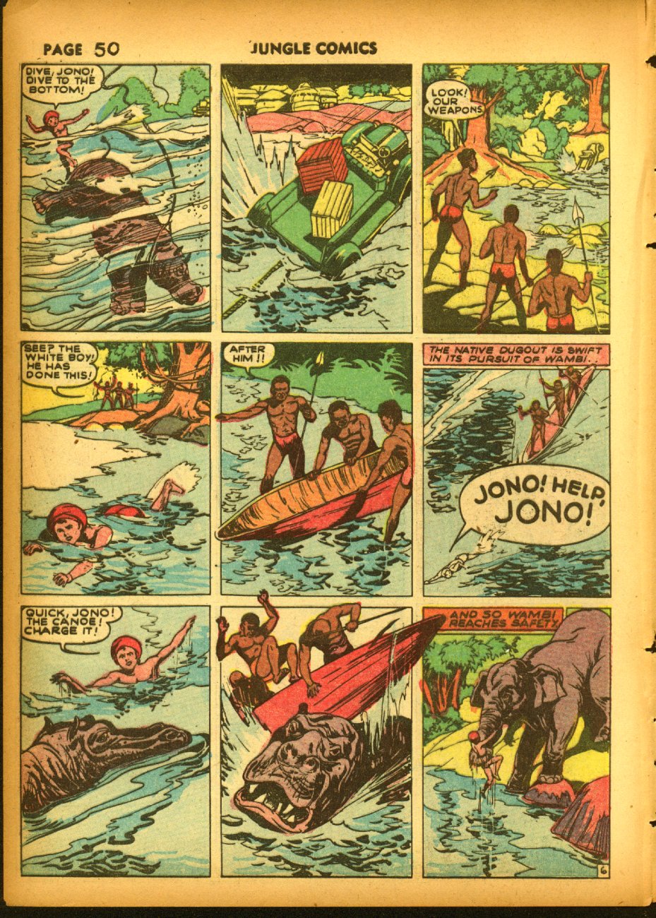 Read online Jungle Comics comic -  Issue #19 - 52