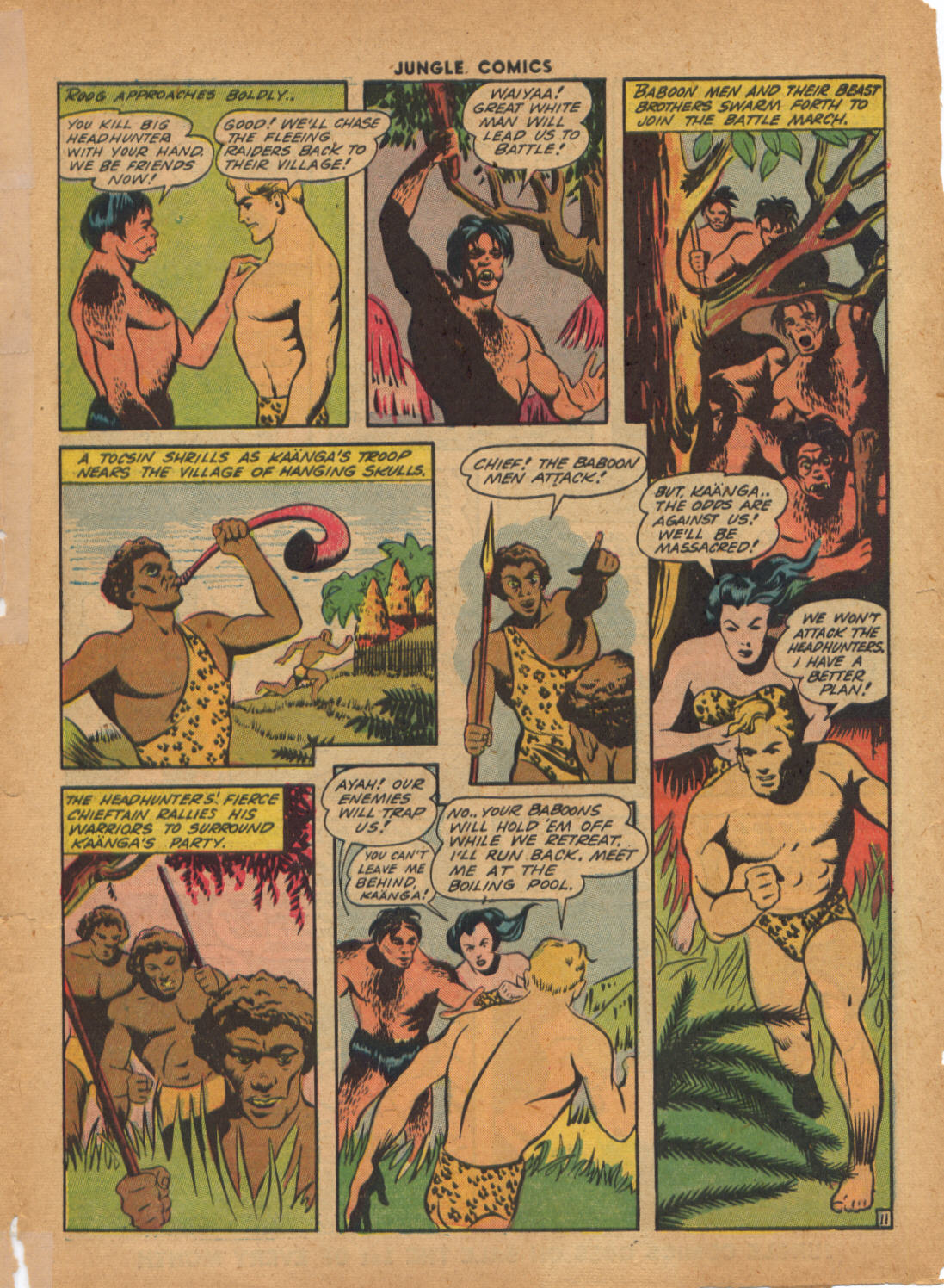 Read online Jungle Comics comic -  Issue #44 - 13