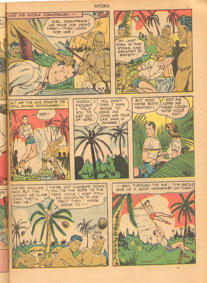 Read online Nyoka the Jungle Girl (1945) comic -  Issue #25 - 23