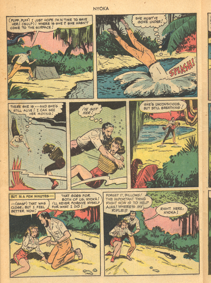 Read online Nyoka the Jungle Girl (1945) comic -  Issue #35 - 40