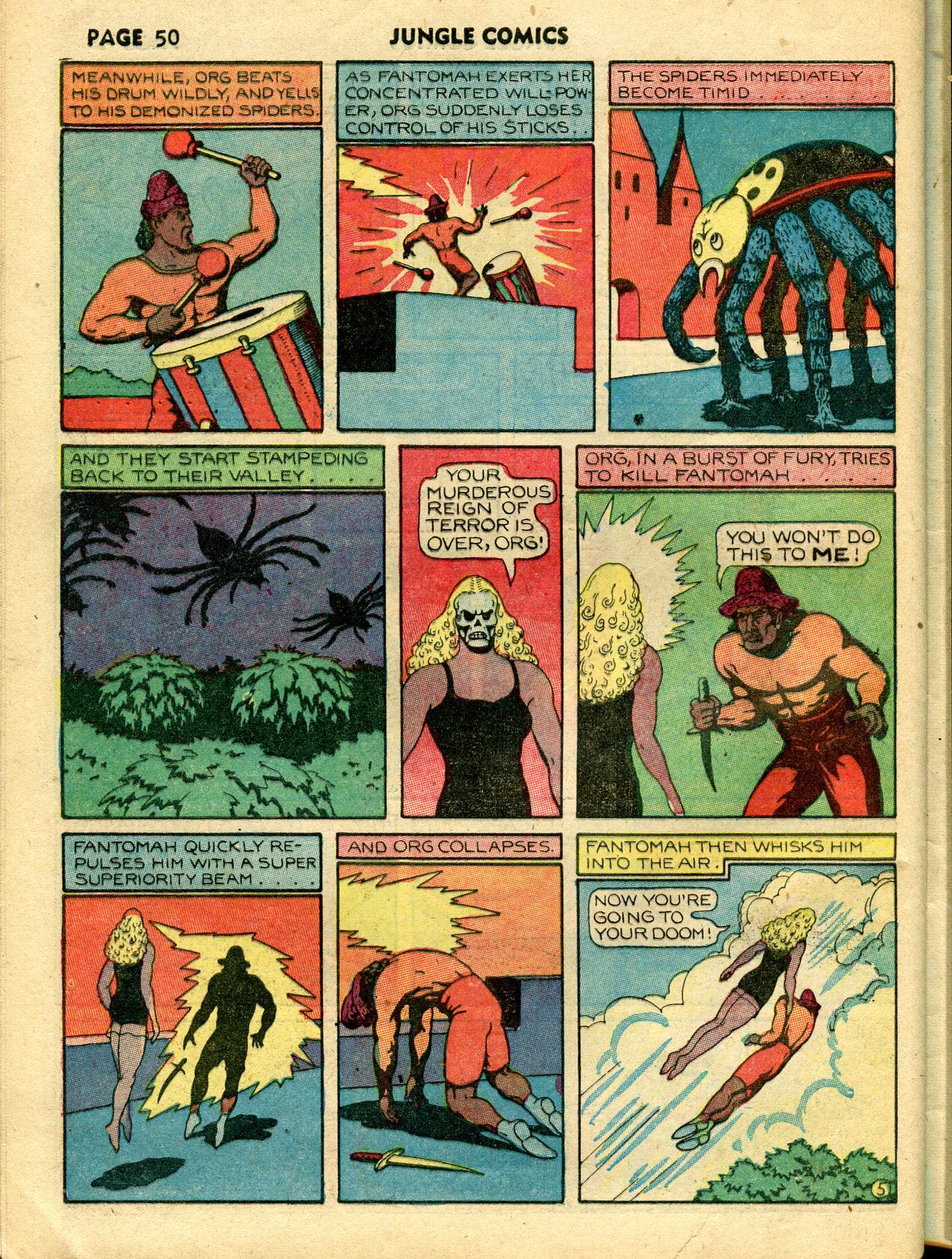 Read online Jungle Comics comic -  Issue #15 - 53