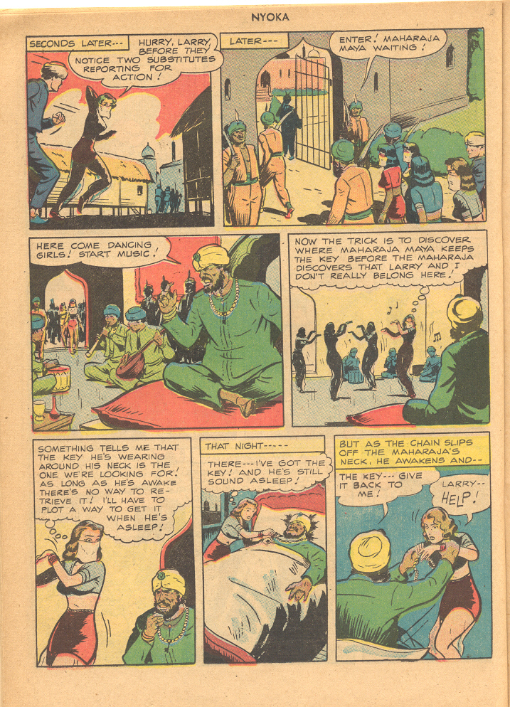Read online Nyoka the Jungle Girl (1945) comic -  Issue #25 - 30