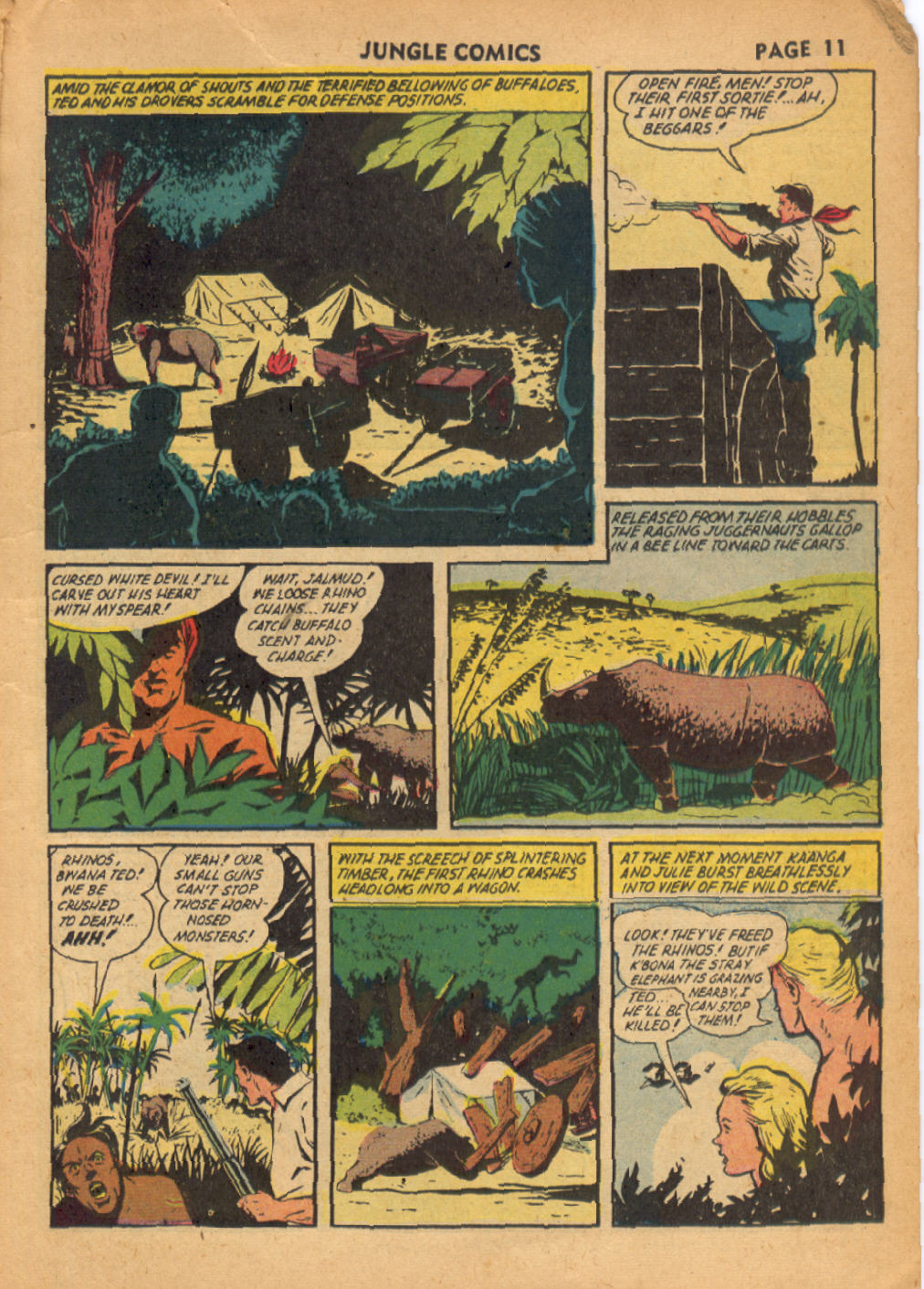 Read online Jungle Comics comic -  Issue #38 - 12