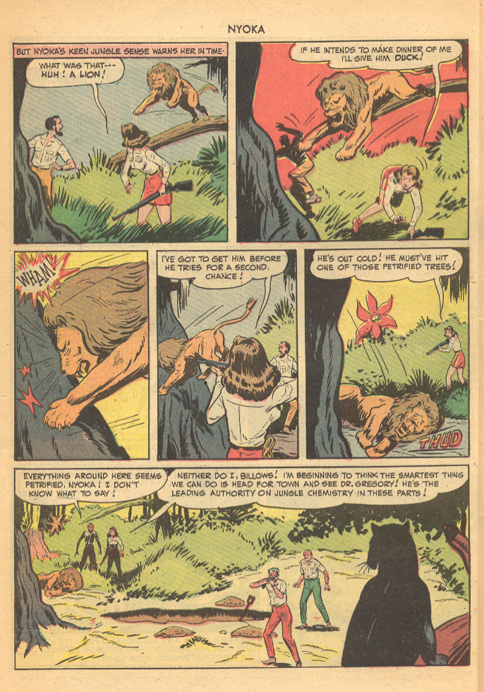 Read online Nyoka the Jungle Girl (1945) comic -  Issue #35 - 42
