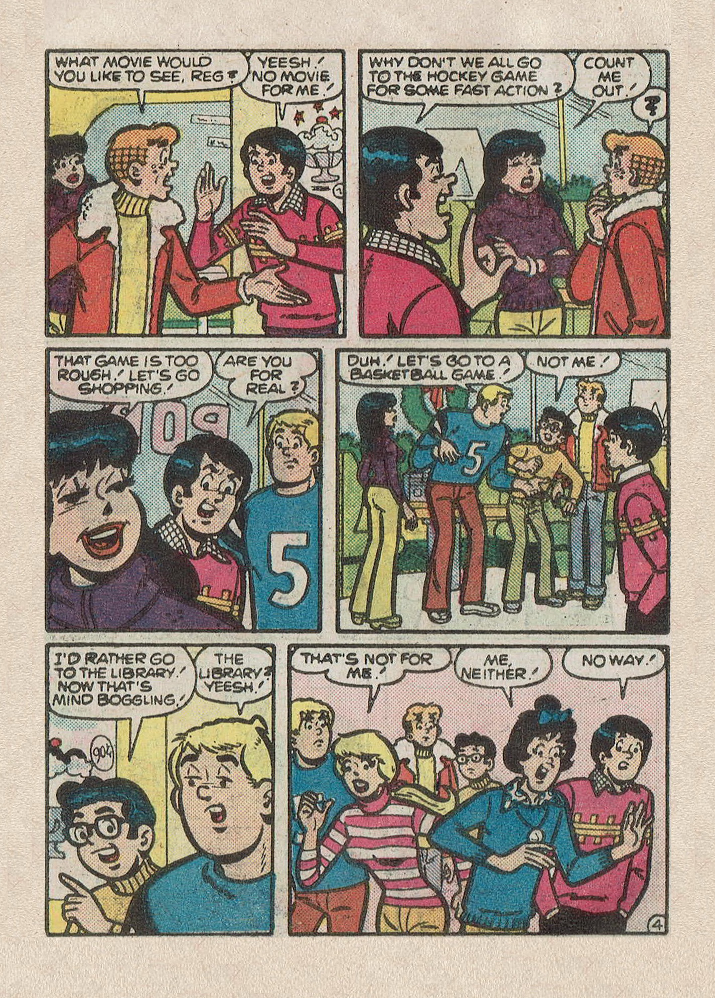 Read online Jughead Jones Comics Digest comic -  Issue #49 - 102