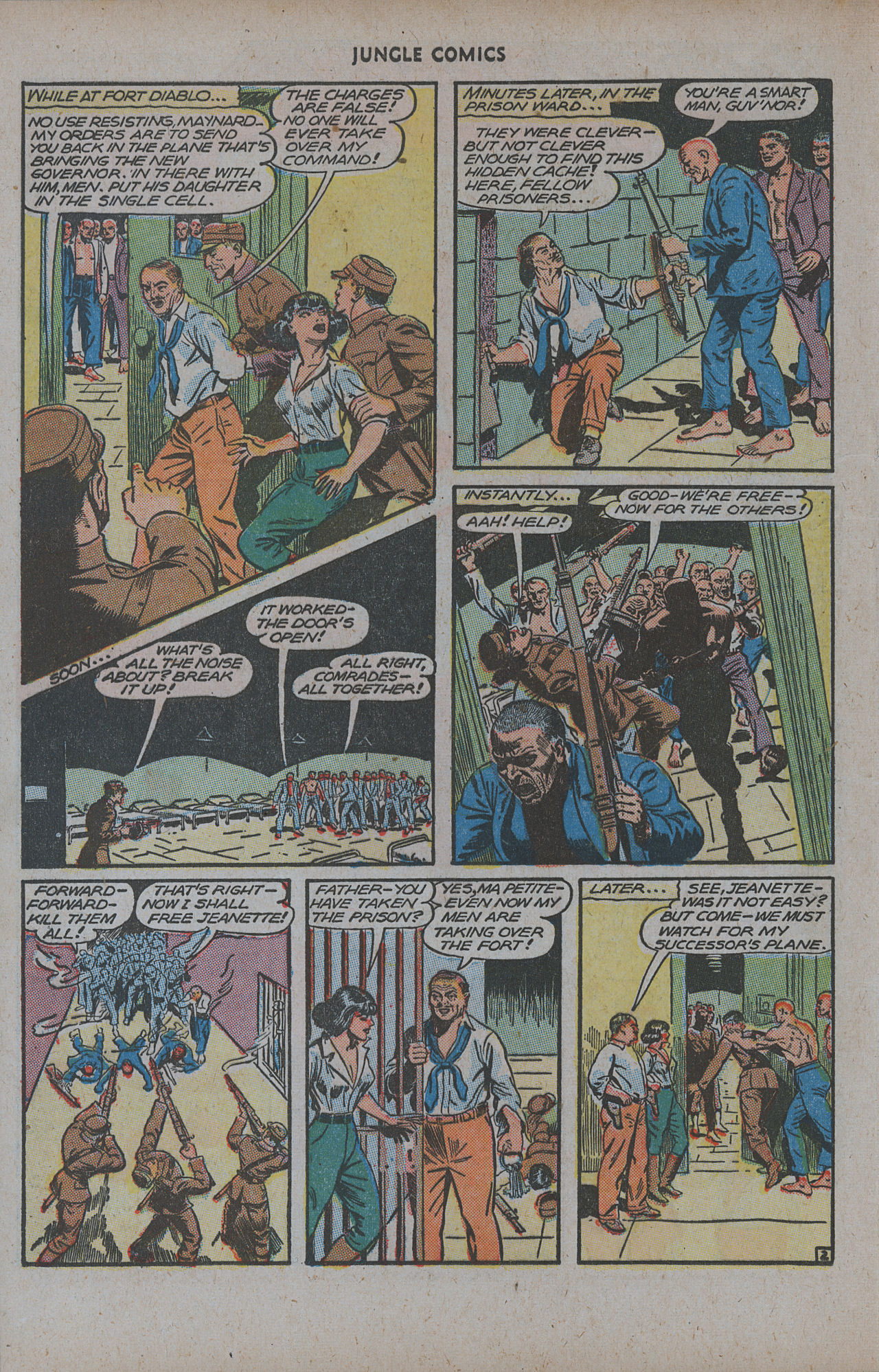 Read online Jungle Comics comic -  Issue #77 - 28