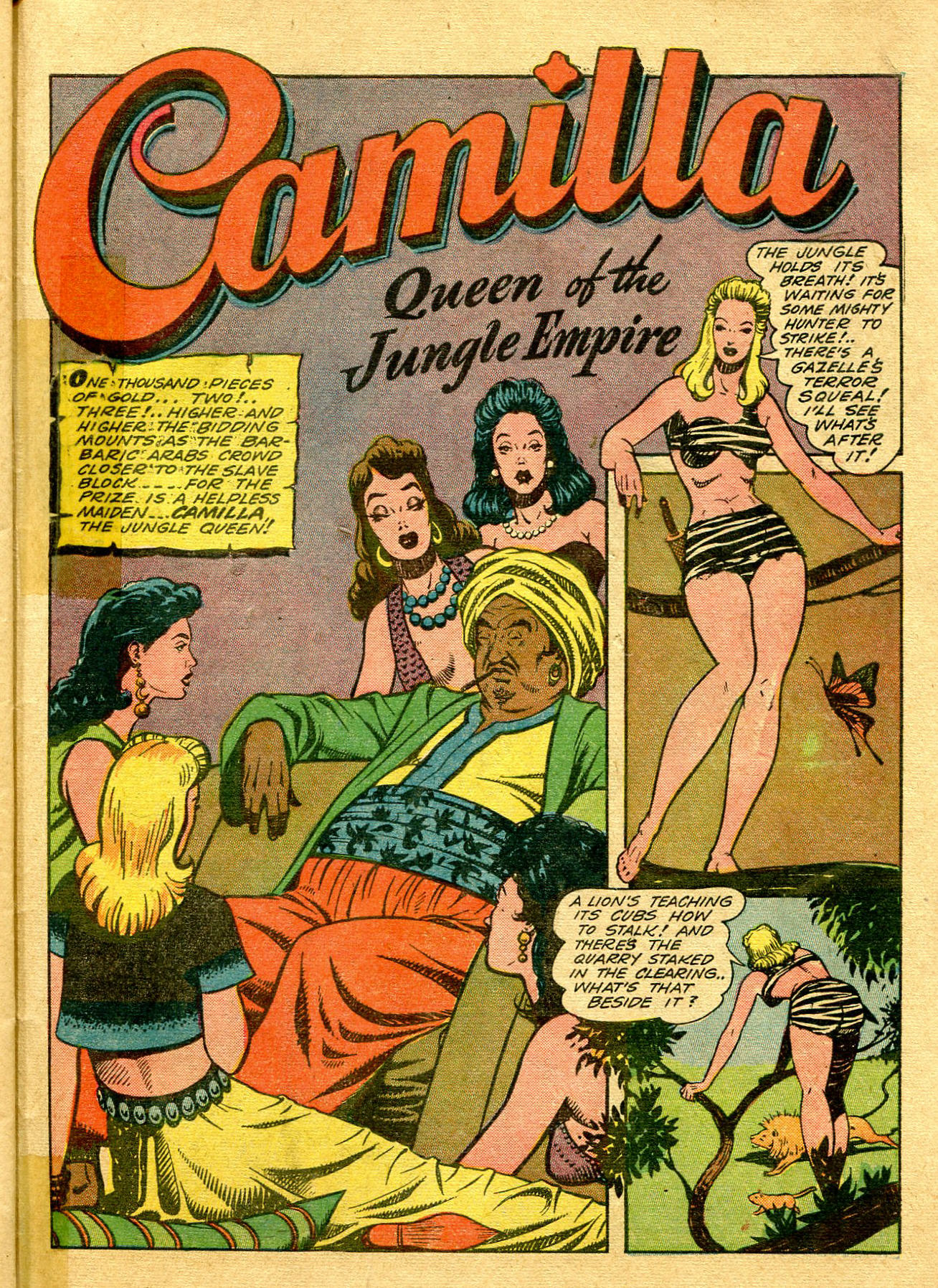 Read online Jungle Comics comic -  Issue #46 - 49
