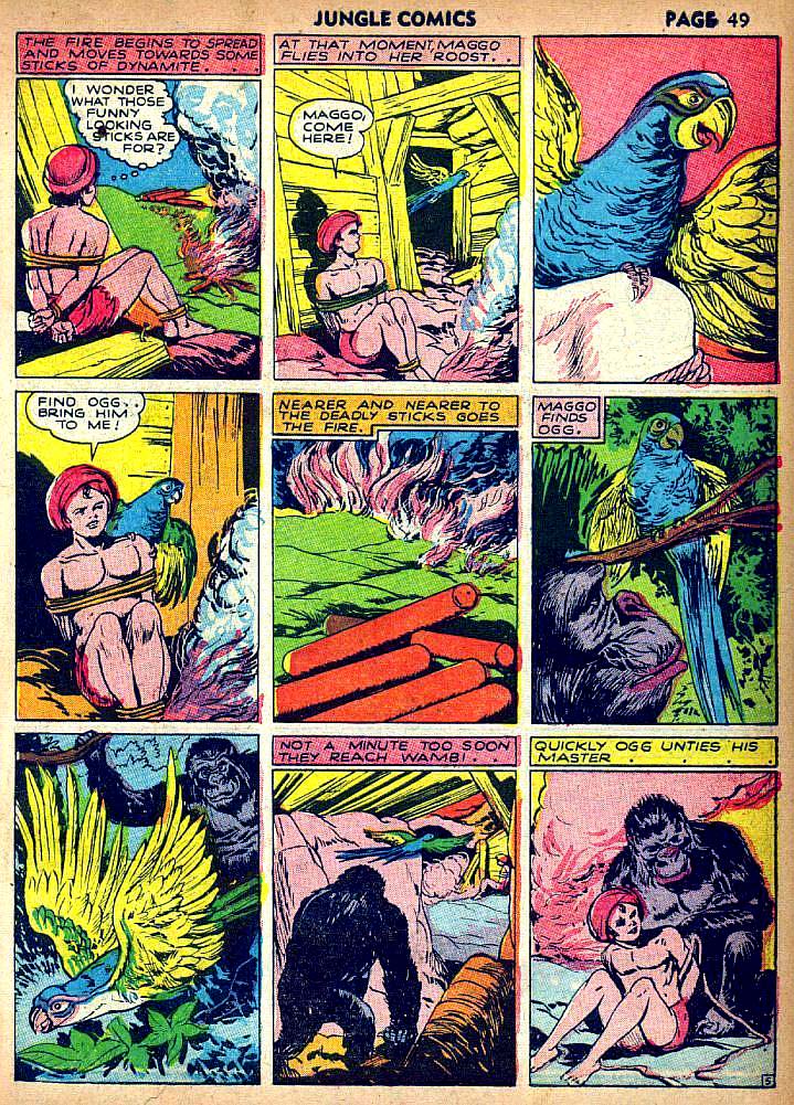 Read online Jungle Comics comic -  Issue #21 - 51