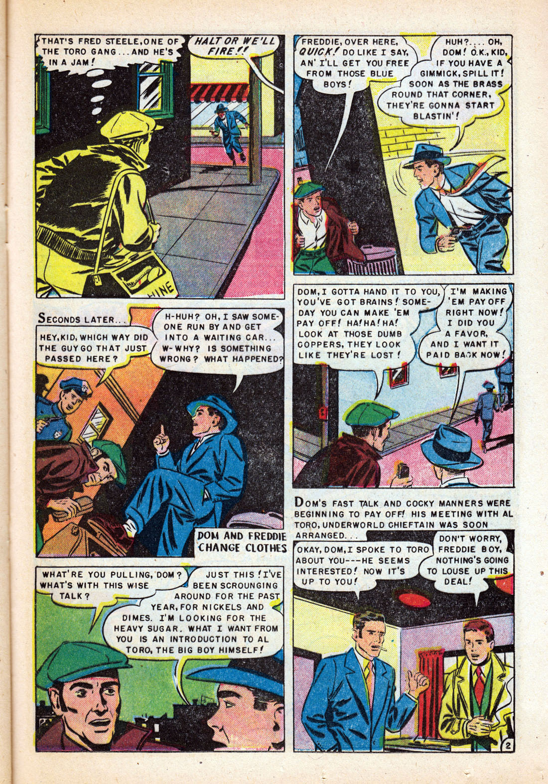 Read online Fight Against Crime comic -  Issue #2 - 21