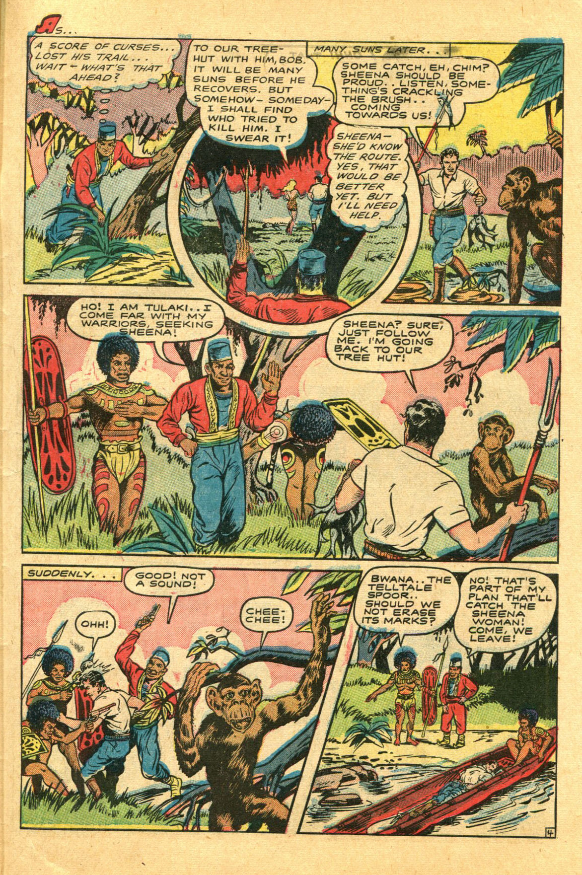 Read online Sheena, Queen of the Jungle (1942) comic -  Issue #6 - 43