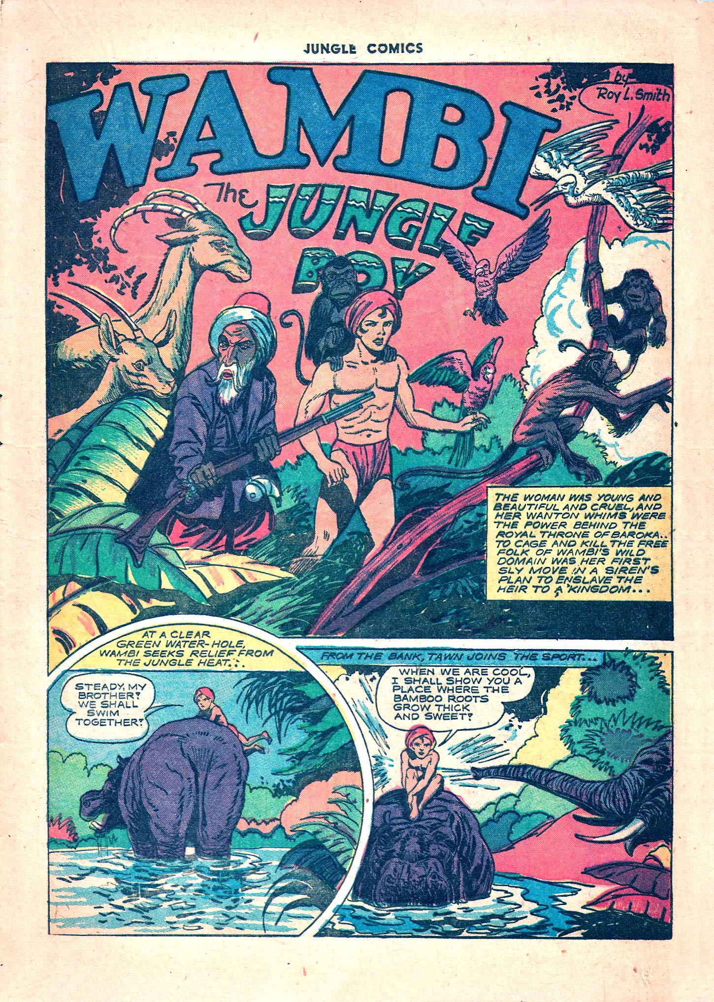 Read online Jungle Comics comic -  Issue #42 - 23