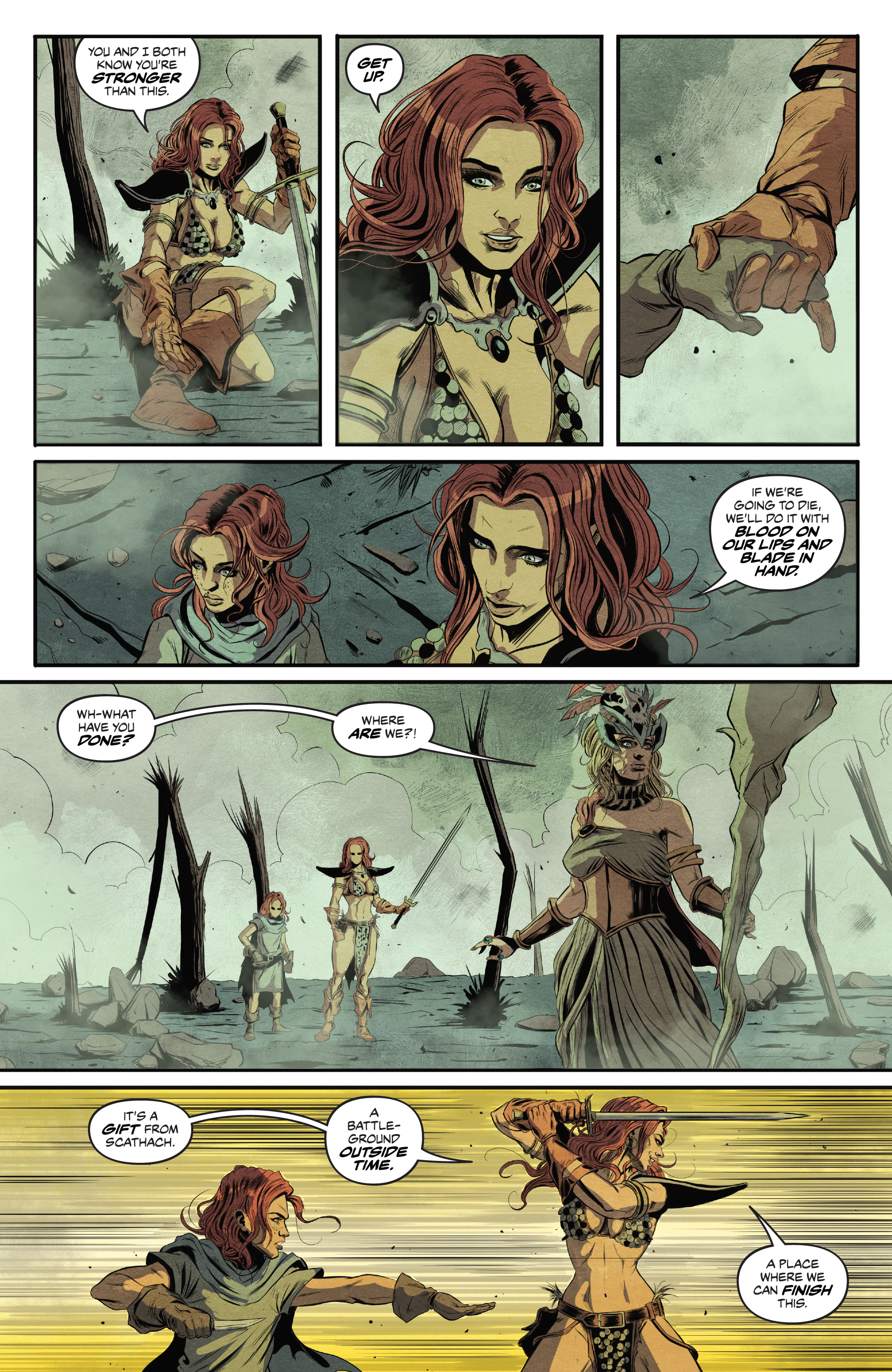 Read online Unbreakable Red Sonja comic -  Issue #5 - 17