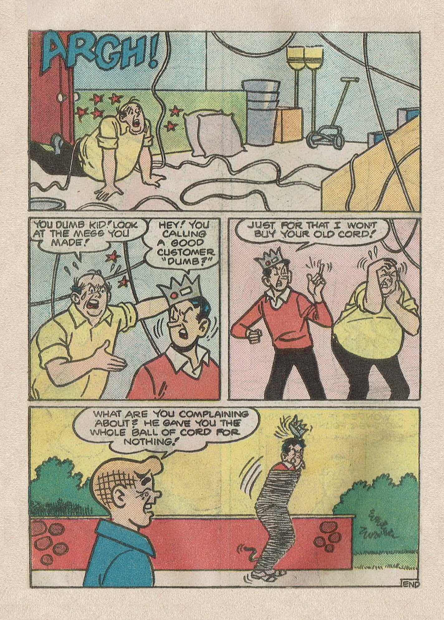 Read online Jughead Jones Comics Digest comic -  Issue #49 - 34