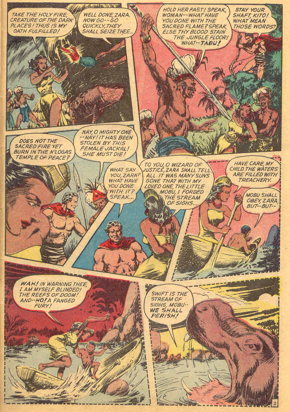 Read online Jungle Comics comic -  Issue #108 - 35