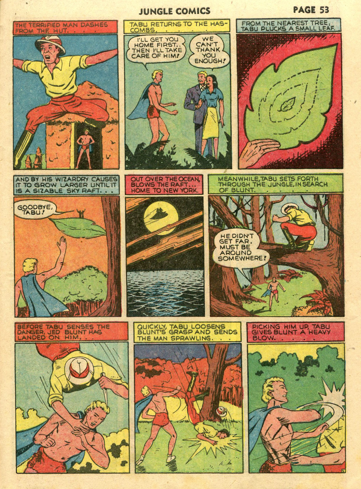 Read online Jungle Comics comic -  Issue #14 - 55