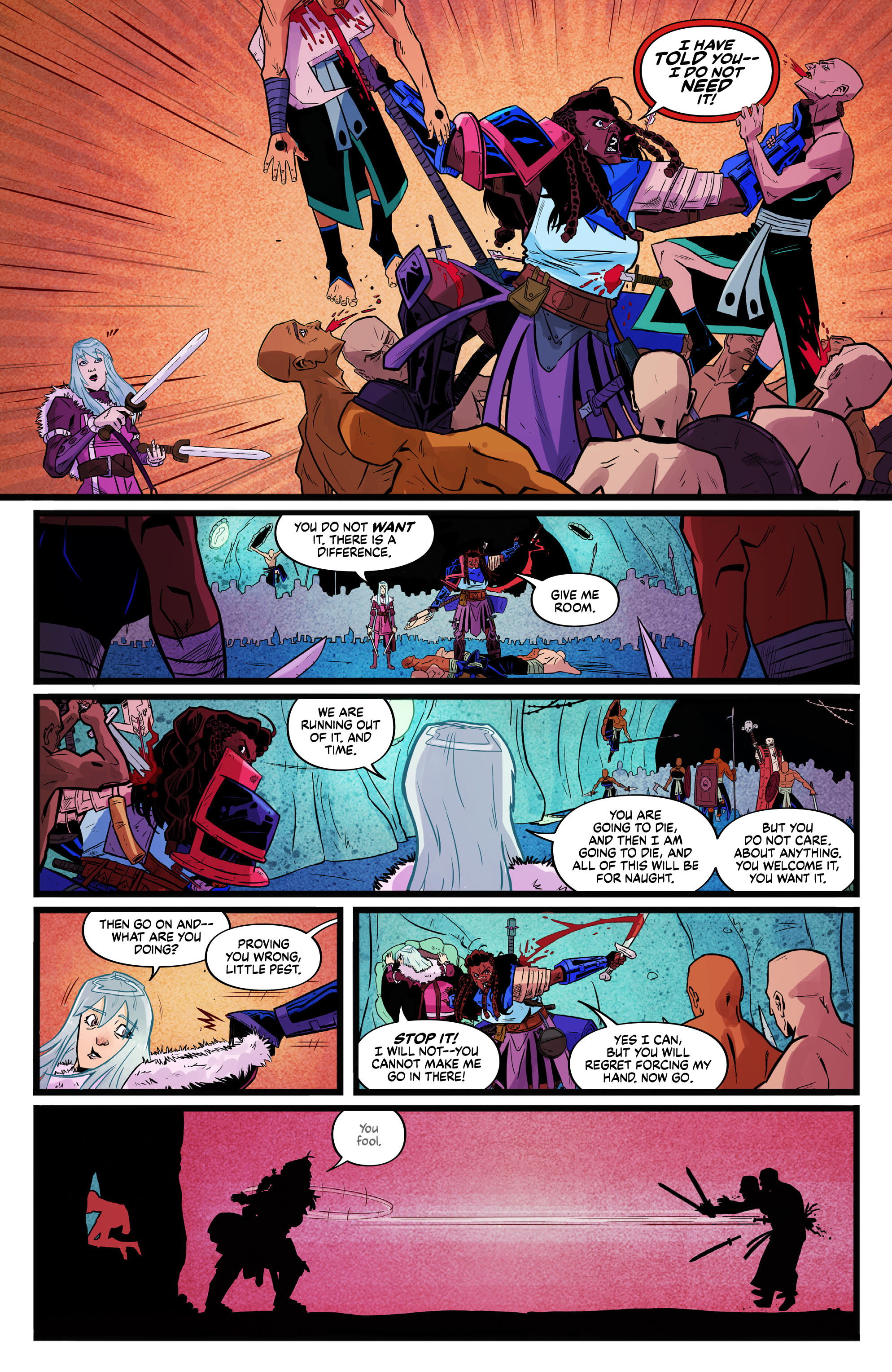 Read online Godfell comic -  Issue #2 - 13