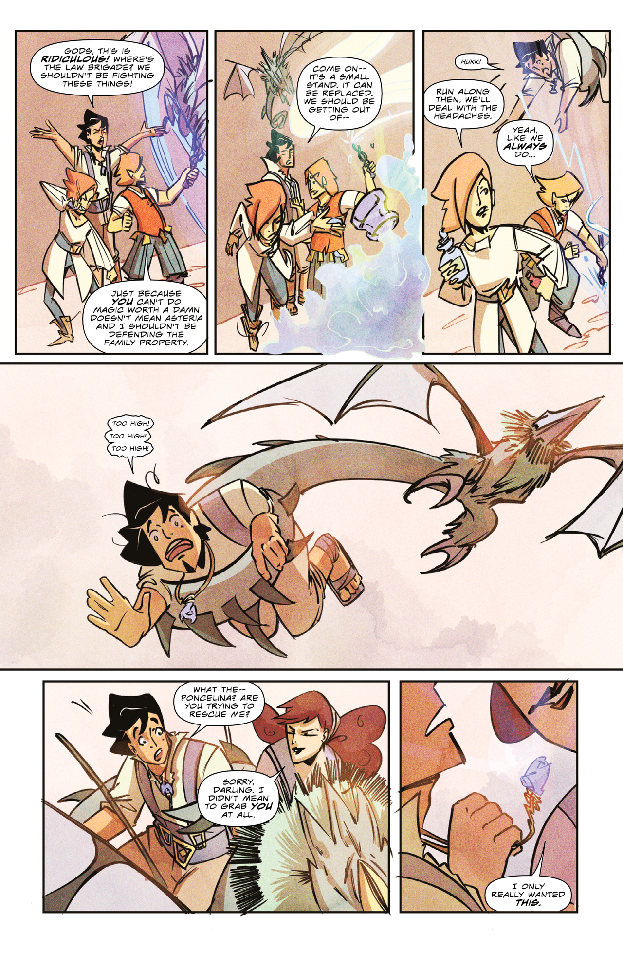 Read online Potions Inc. comic -  Issue #1 - 17