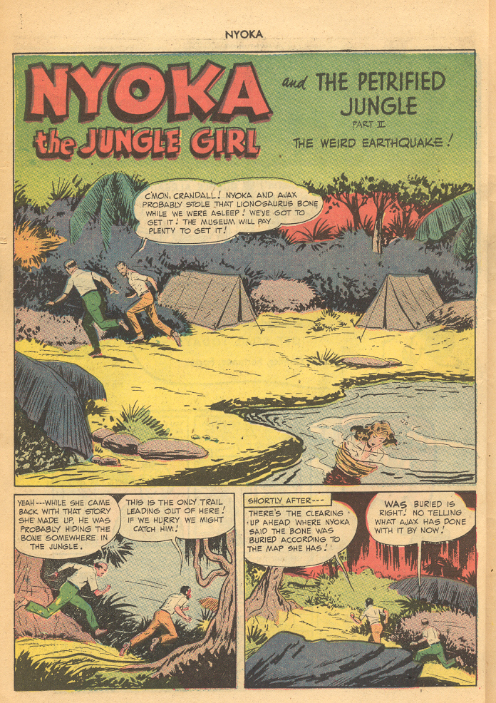 Read online Nyoka the Jungle Girl (1945) comic -  Issue #35 - 38
