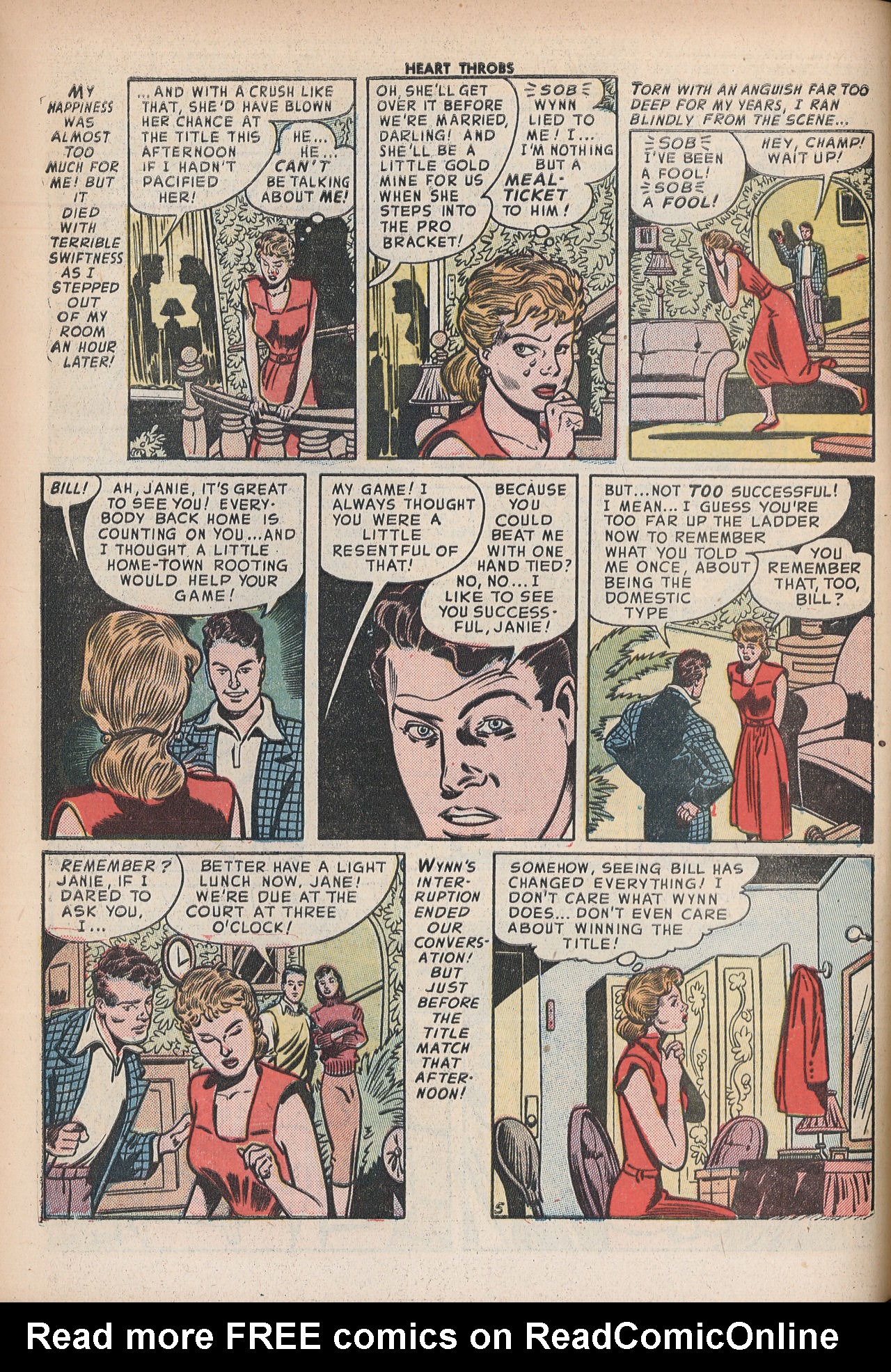 Read online Heart Throbs comic -  Issue #13 - 16