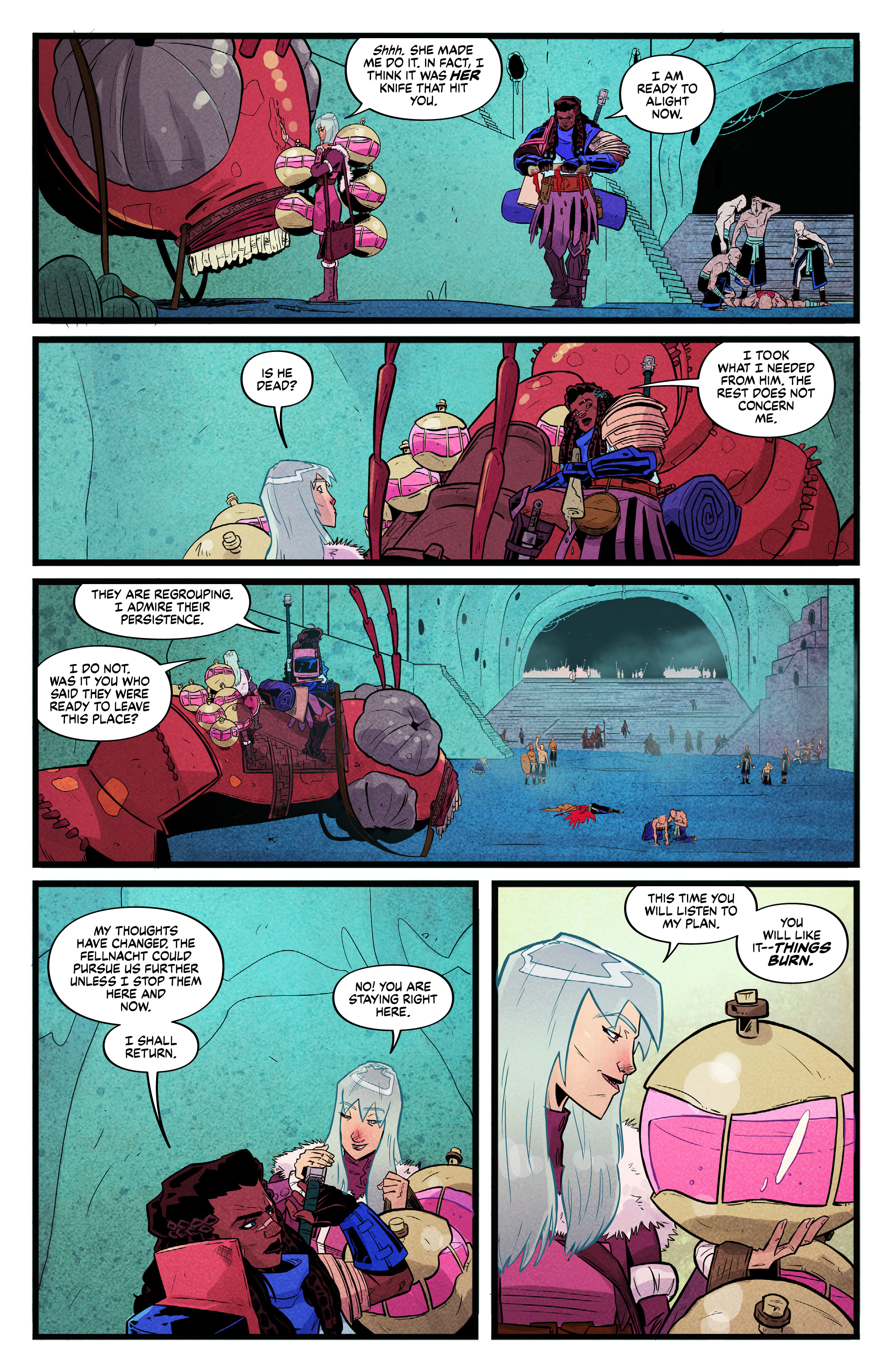 Read online Godfell comic -  Issue #2 - 24