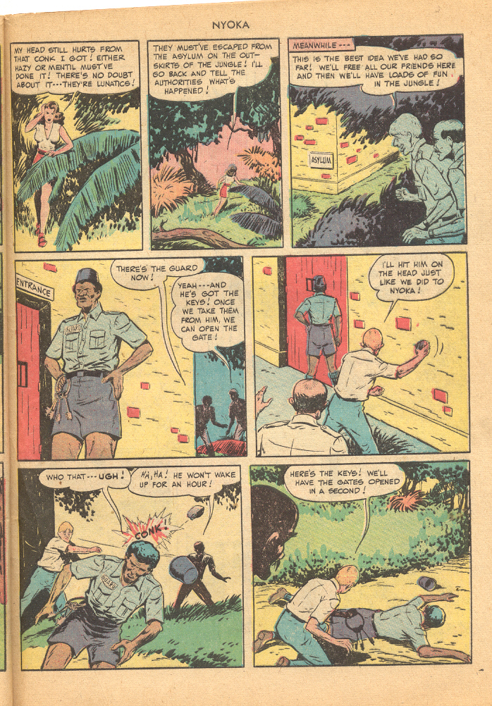 Read online Nyoka the Jungle Girl (1945) comic -  Issue #34 - 45